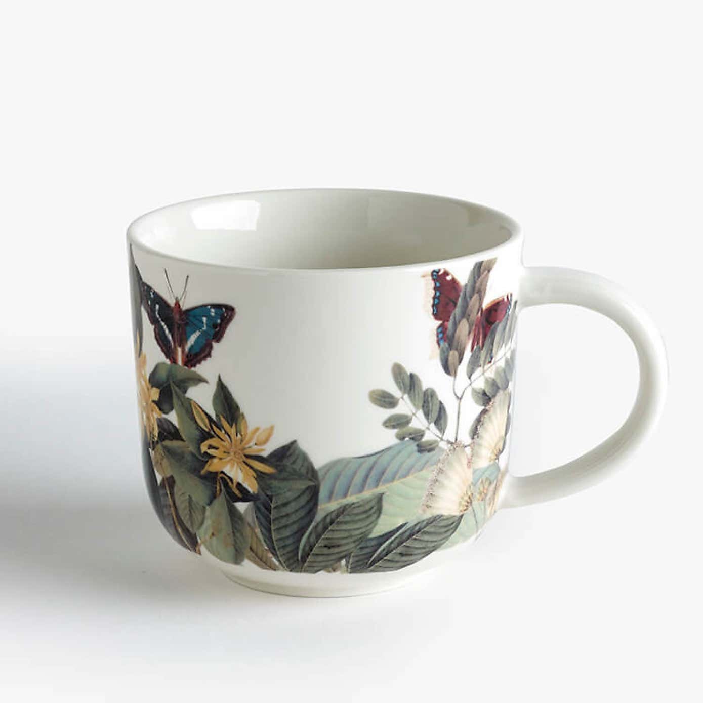 Set of 2 Kew Midnight Floral Mugs