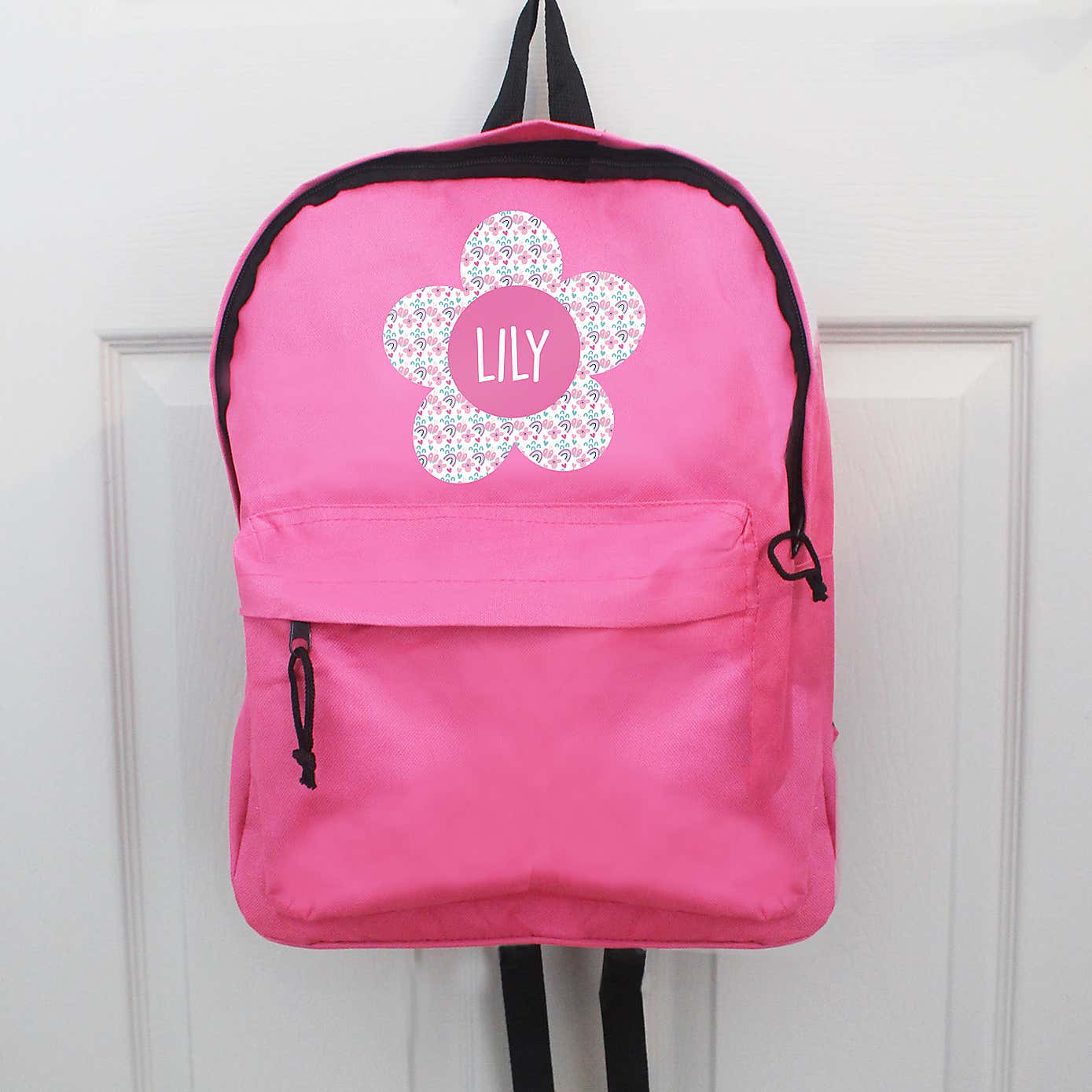 Personalised Flower Backpack