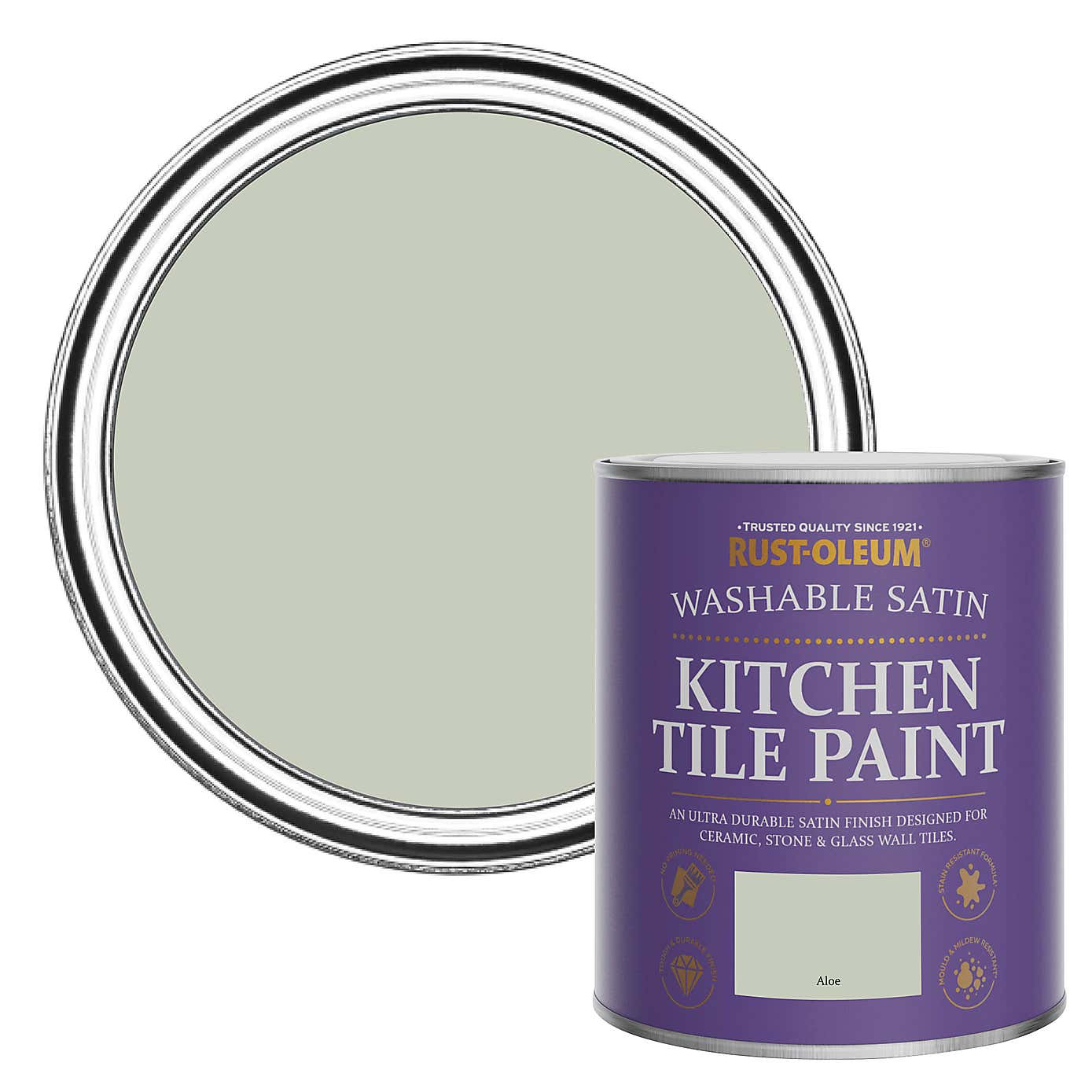 Rust-Oleum Aloe Satin Tile Paint