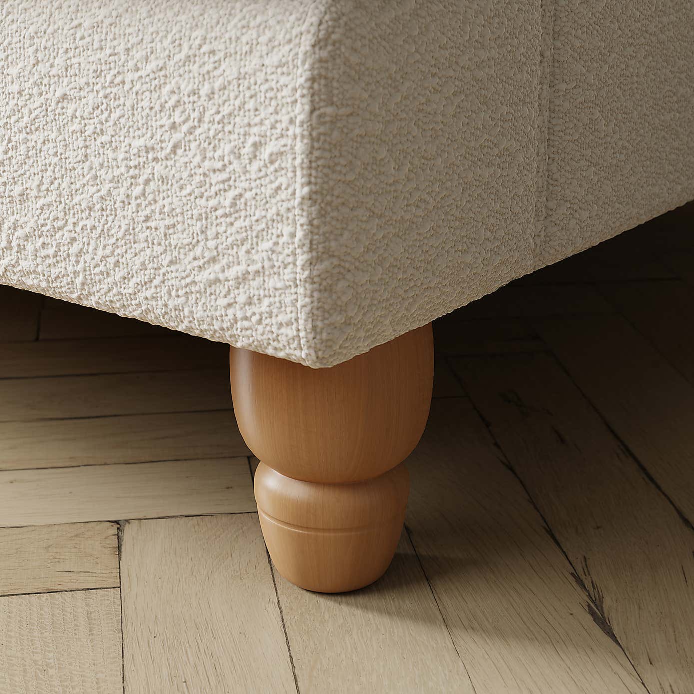 Beatrice Boucle 3 Seater Sofa Bed