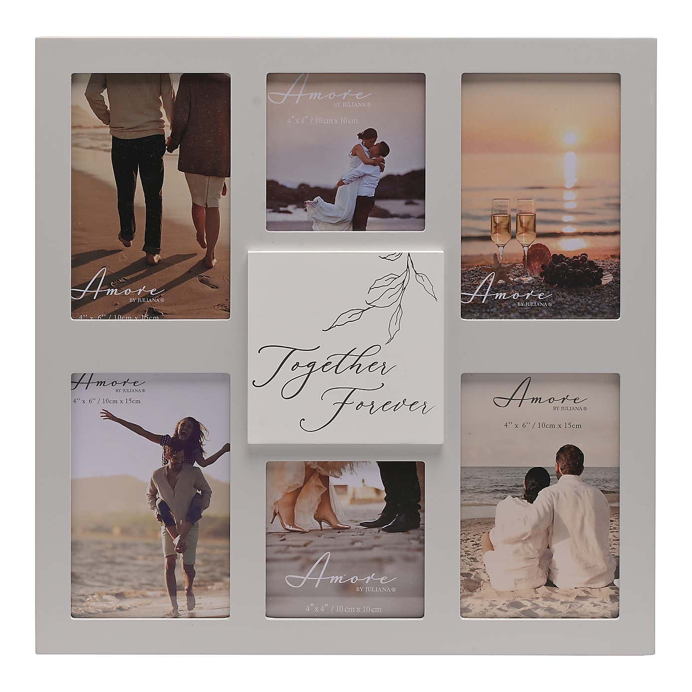 Amore Multi Aperture Forever Photo Frame