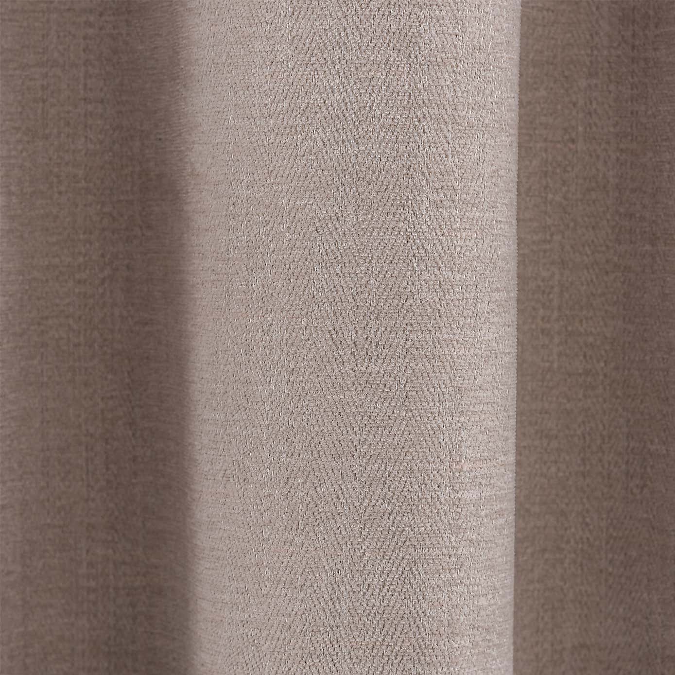 Chenille Ultra Blackout Eyelet Curtains