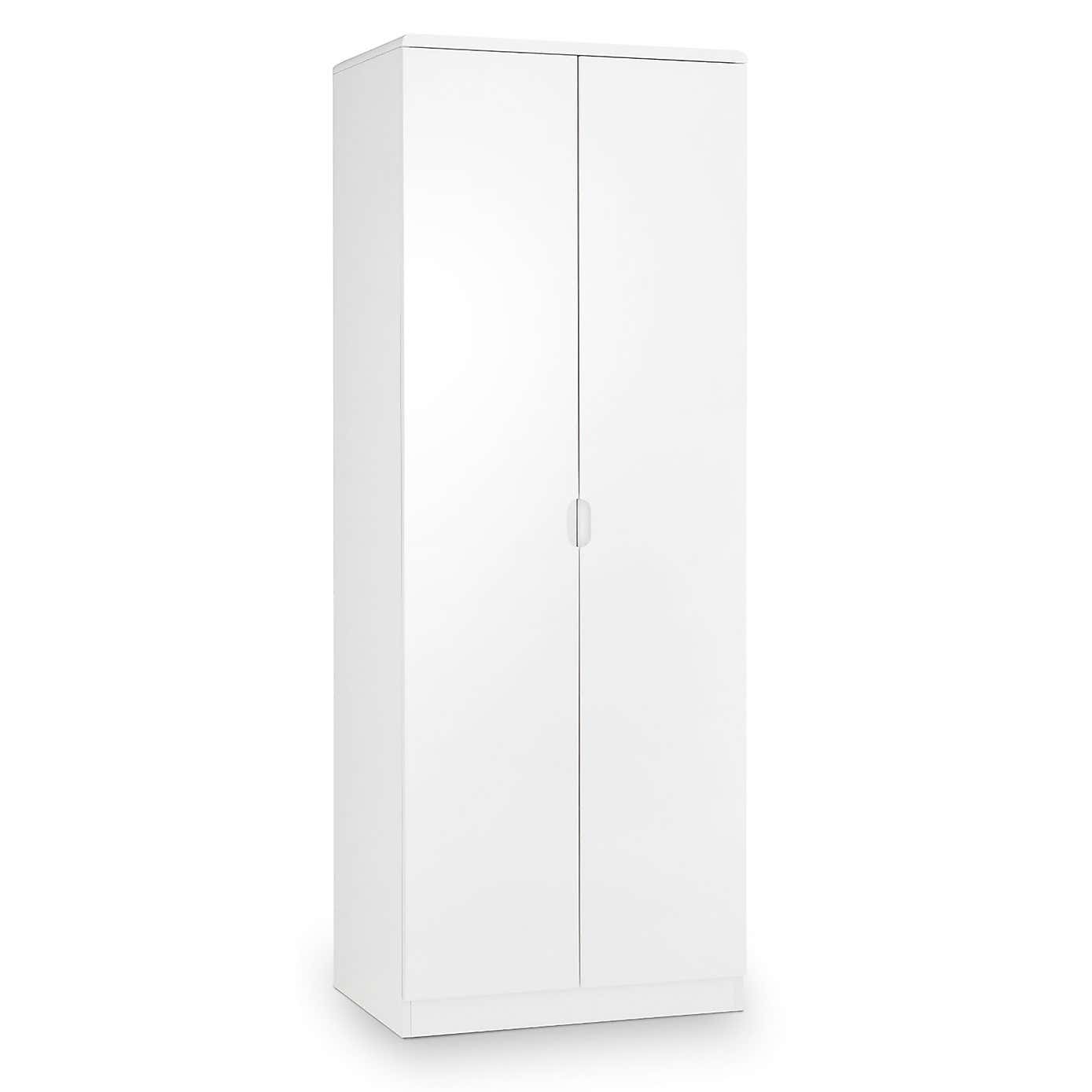 Manhattan White Double Wardrobe