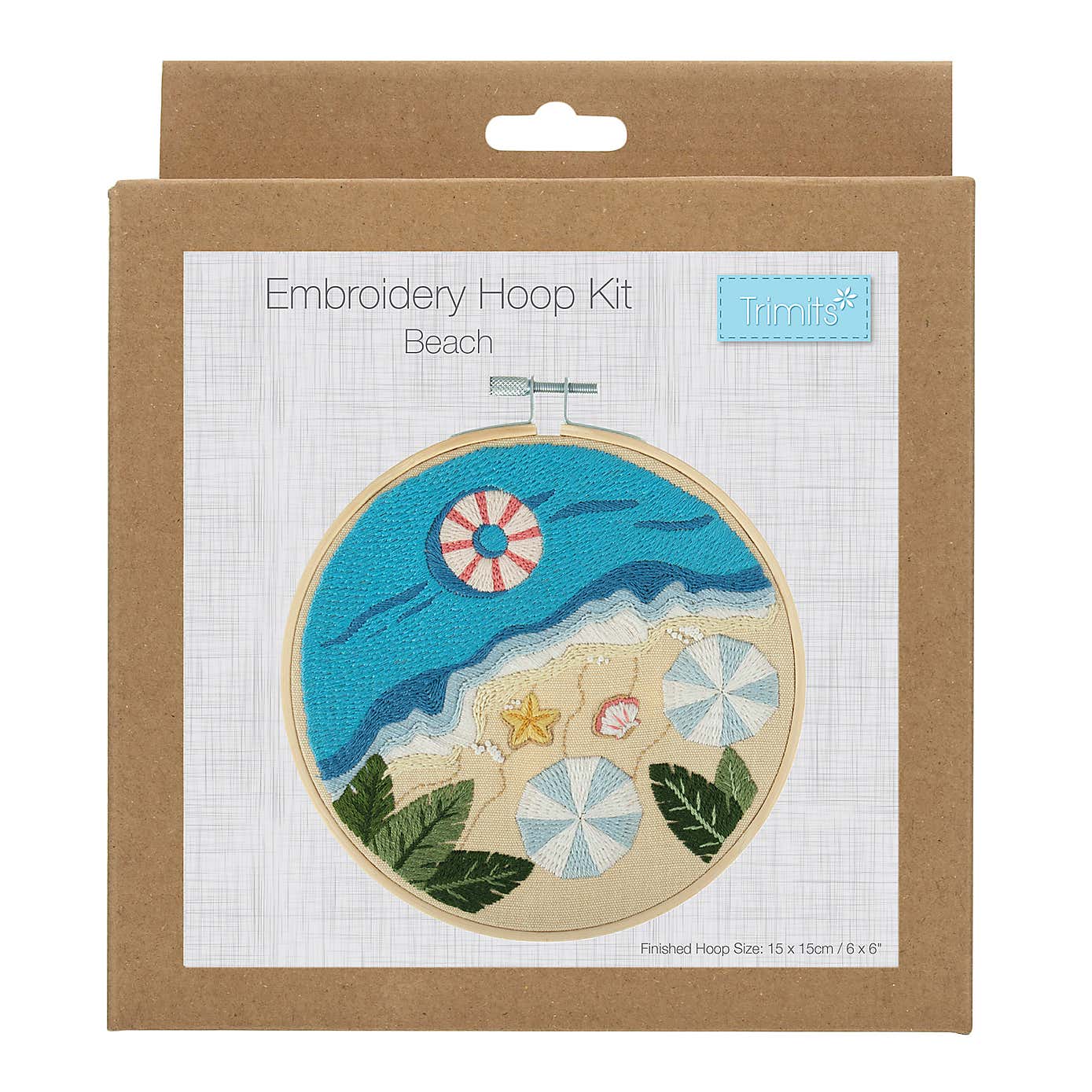 Embroidery Kit Beach