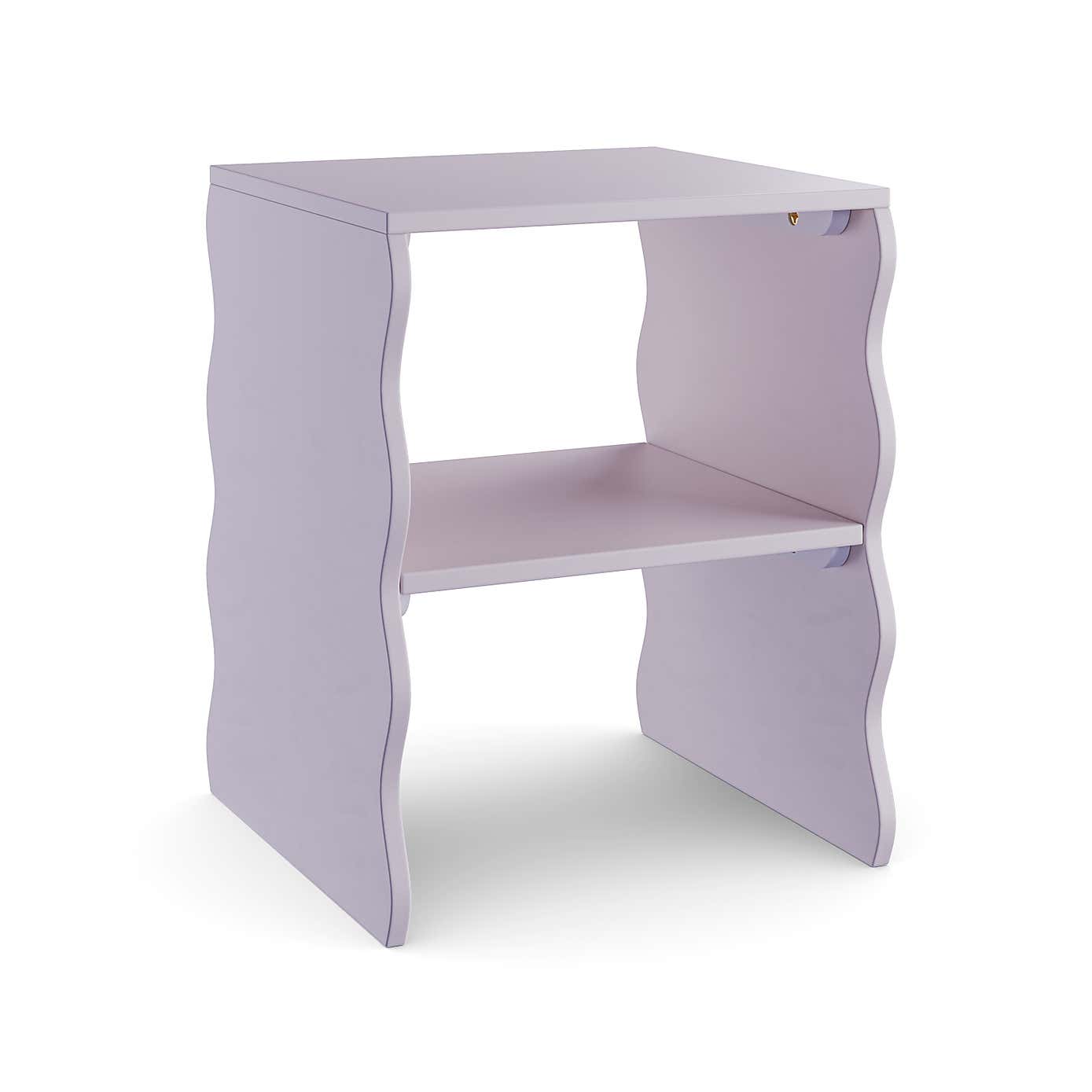 Posie Wavy Bedside Table