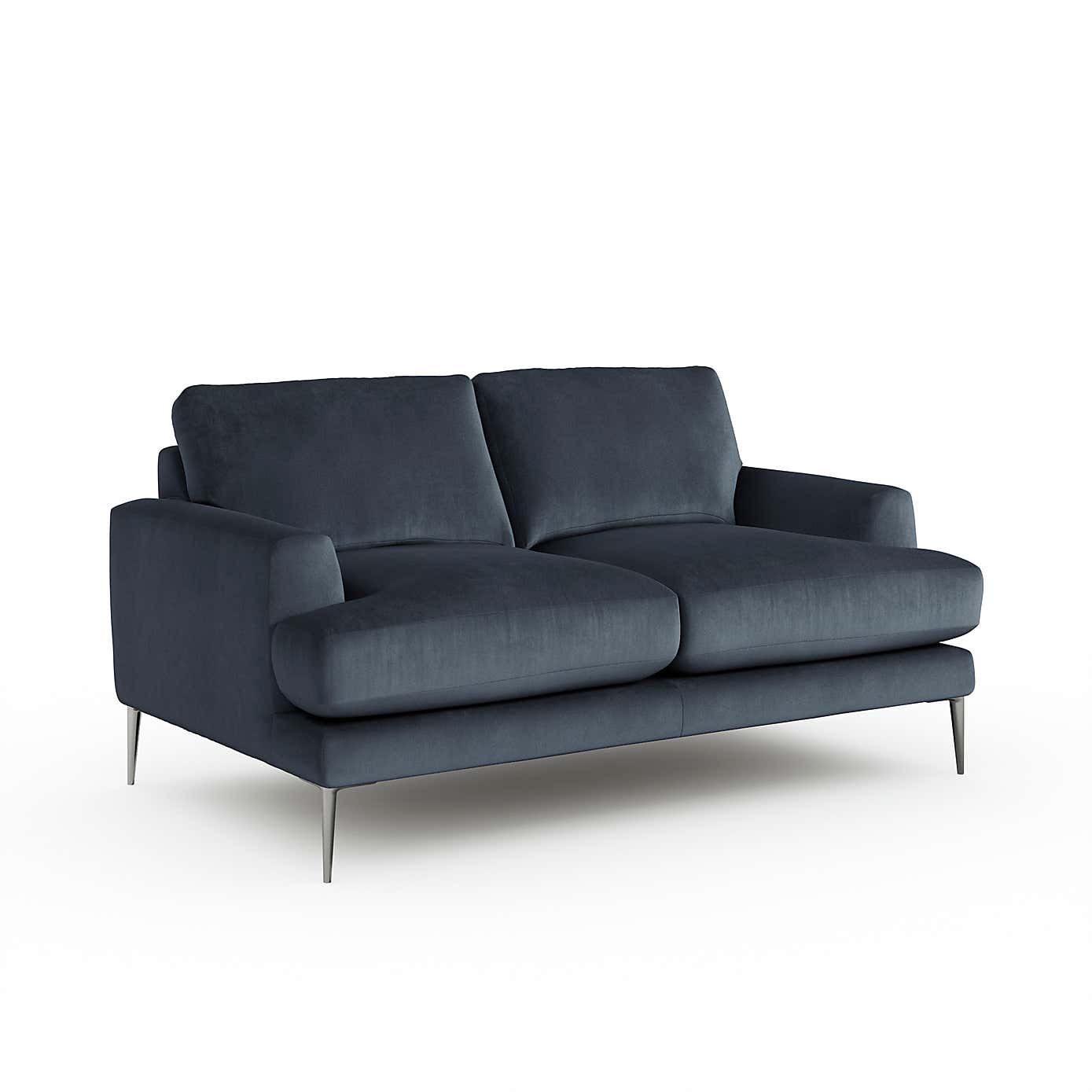 Lawson Matte Plush Velvet 2 Seater Sofa