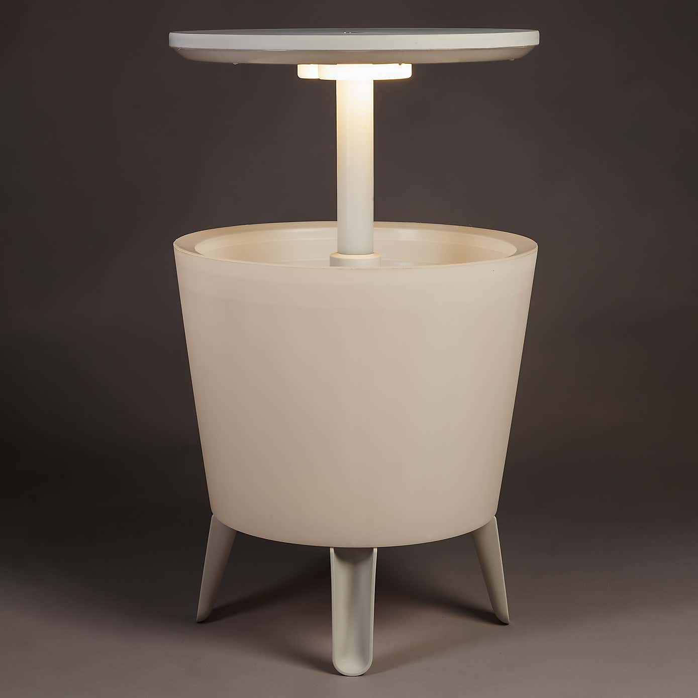 Keter Cool Bar Ice Bucket Table with Lights