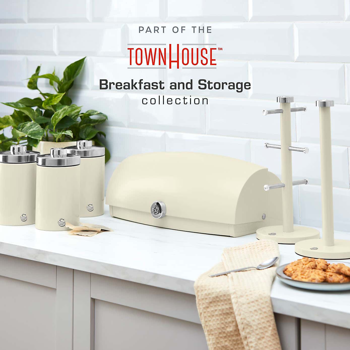 Swan Townhouse Bread Bin