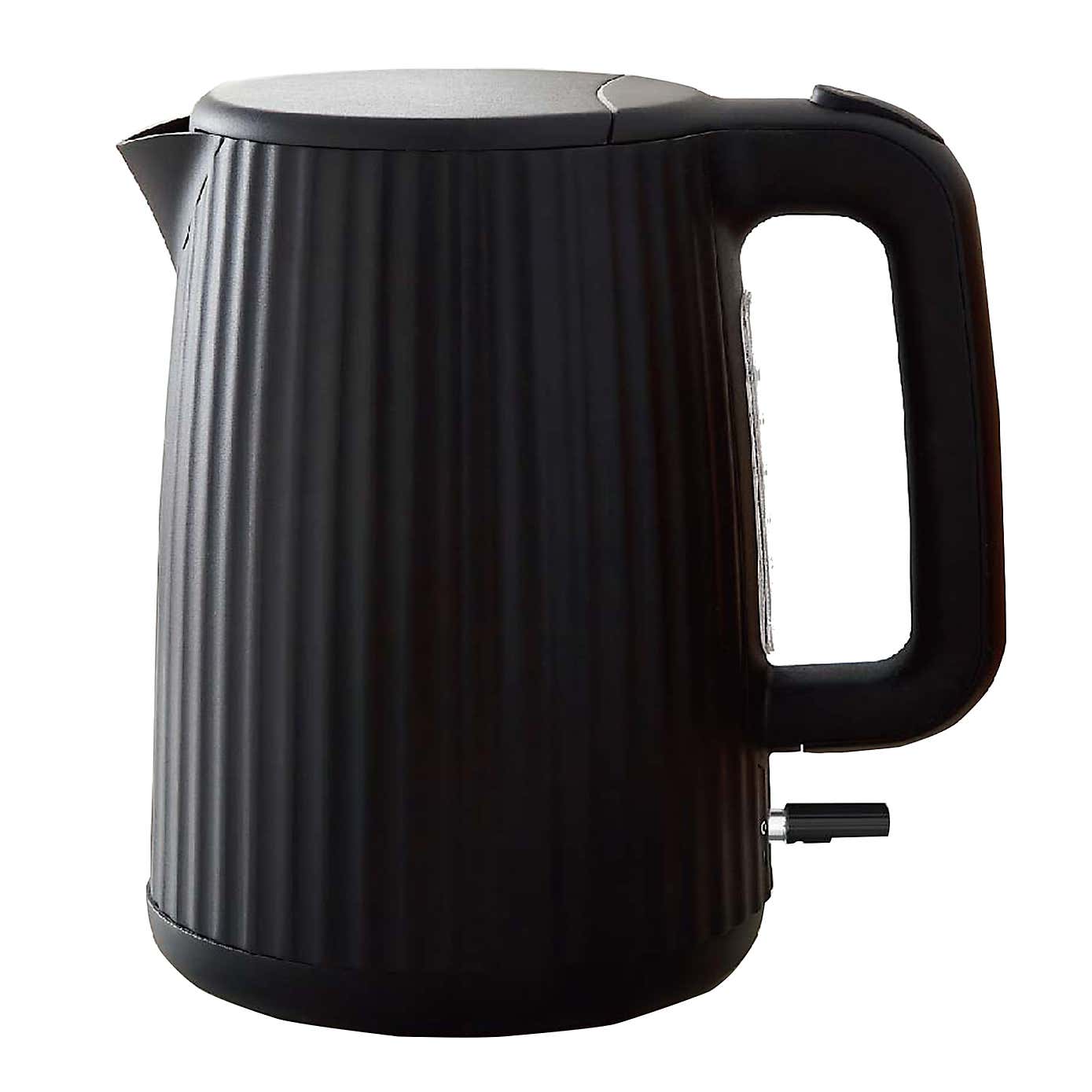 Textured Ribbed Plastic Kettle 1.7L