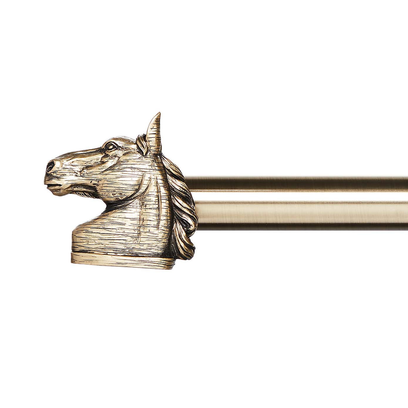 Horse Extendable Metal Eyelet Curtain Pole​