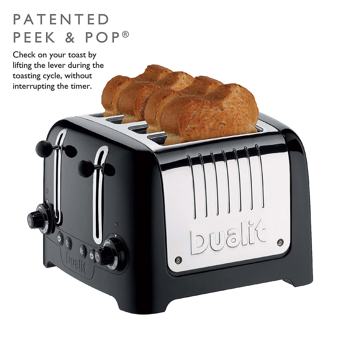 Dualit Lite 4 Long Slot Toaster