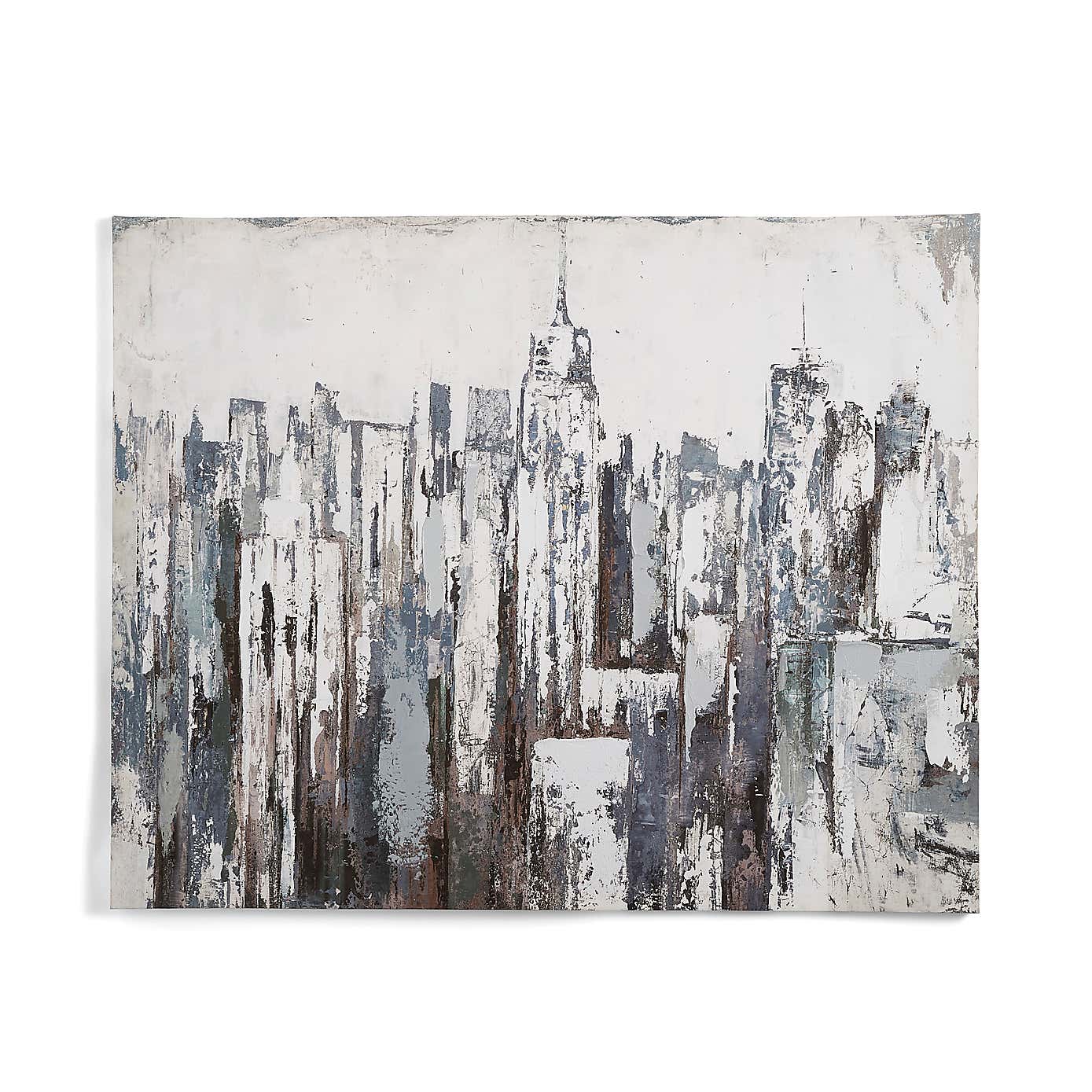 Smart Industrial Cityscape Canvas