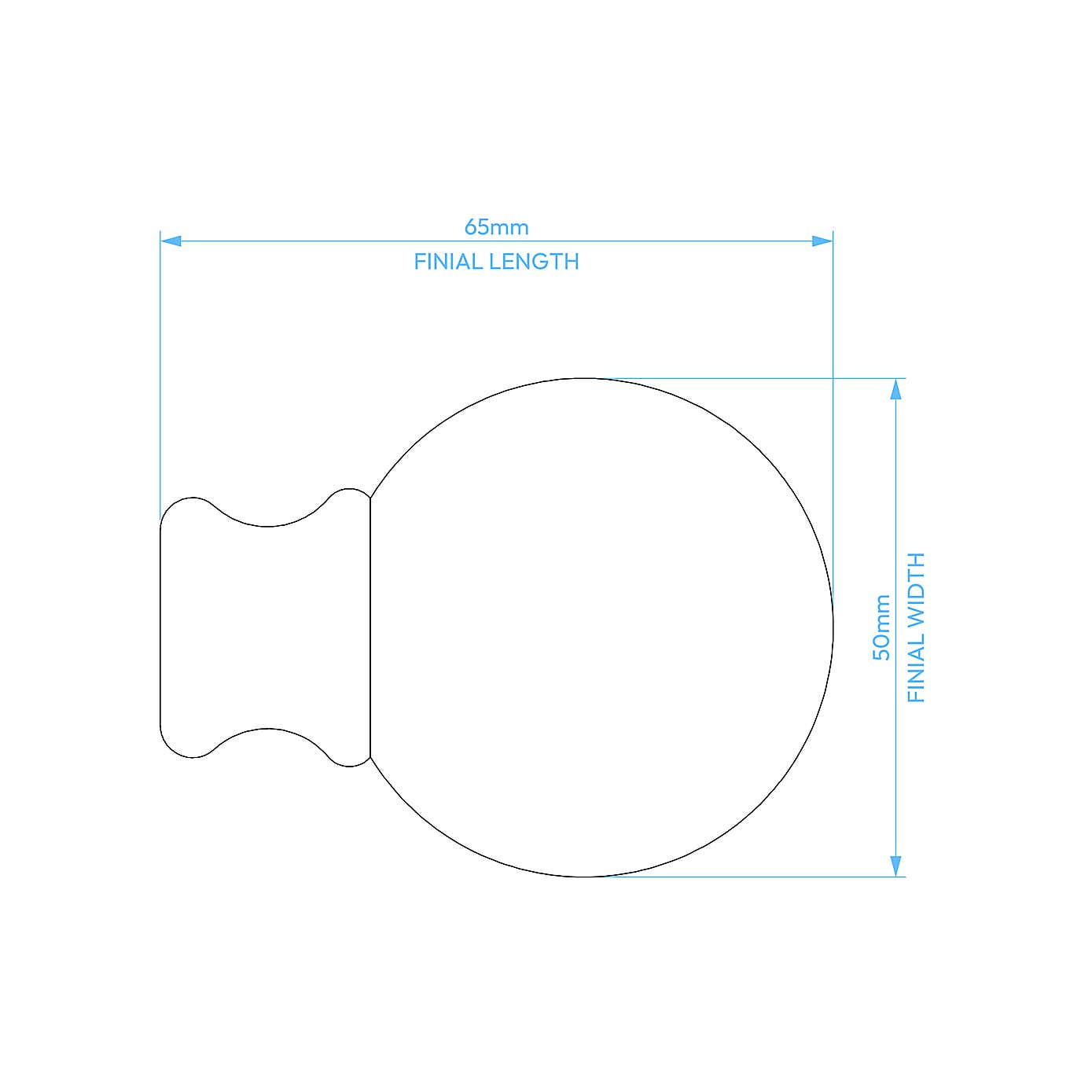 Ashton Metal Extendable Eyelet Curtain Pole