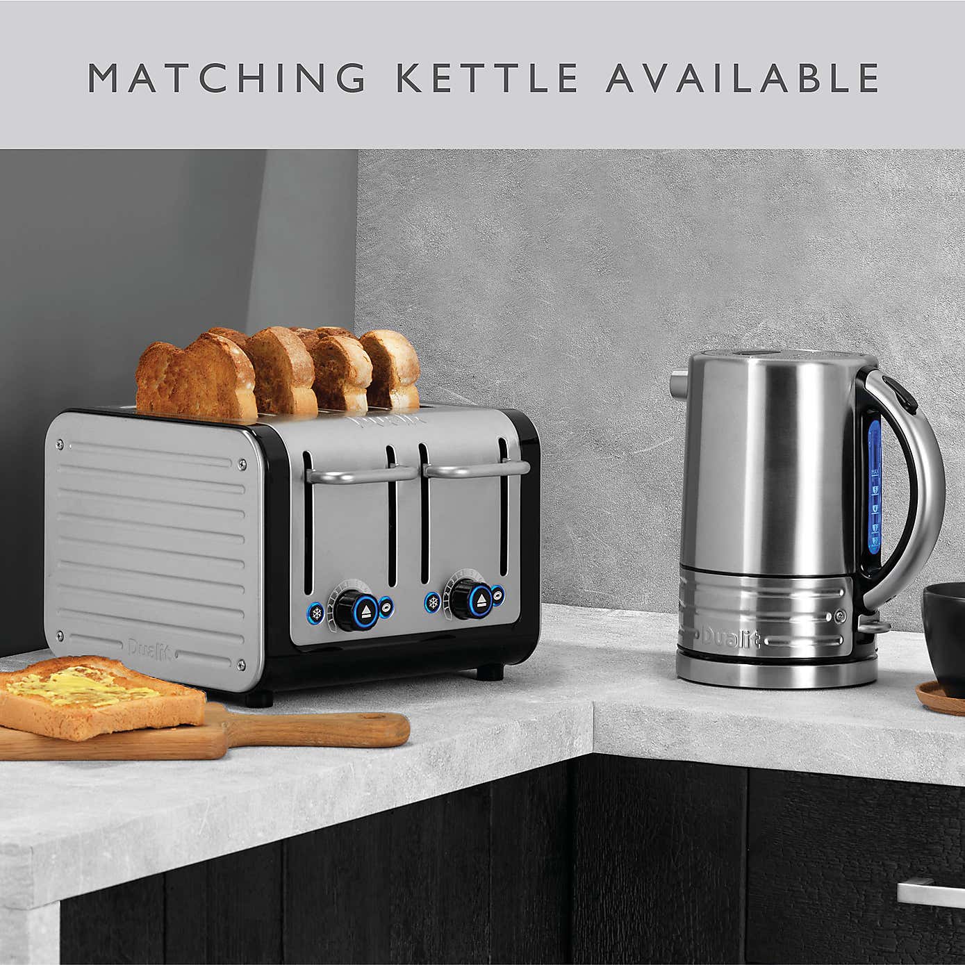 Dualit Architect Stainless Steel 4 Slot Toaster