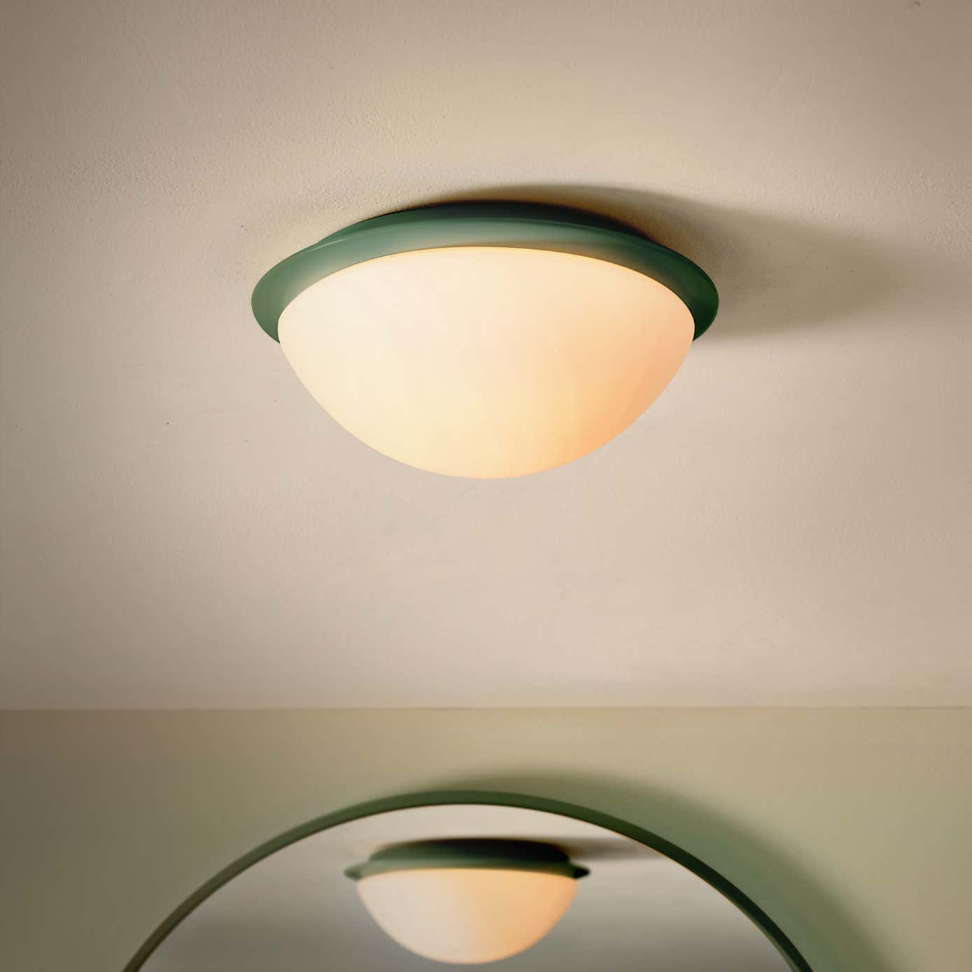 Lotto Bathroom Flush Ceiling Fitting