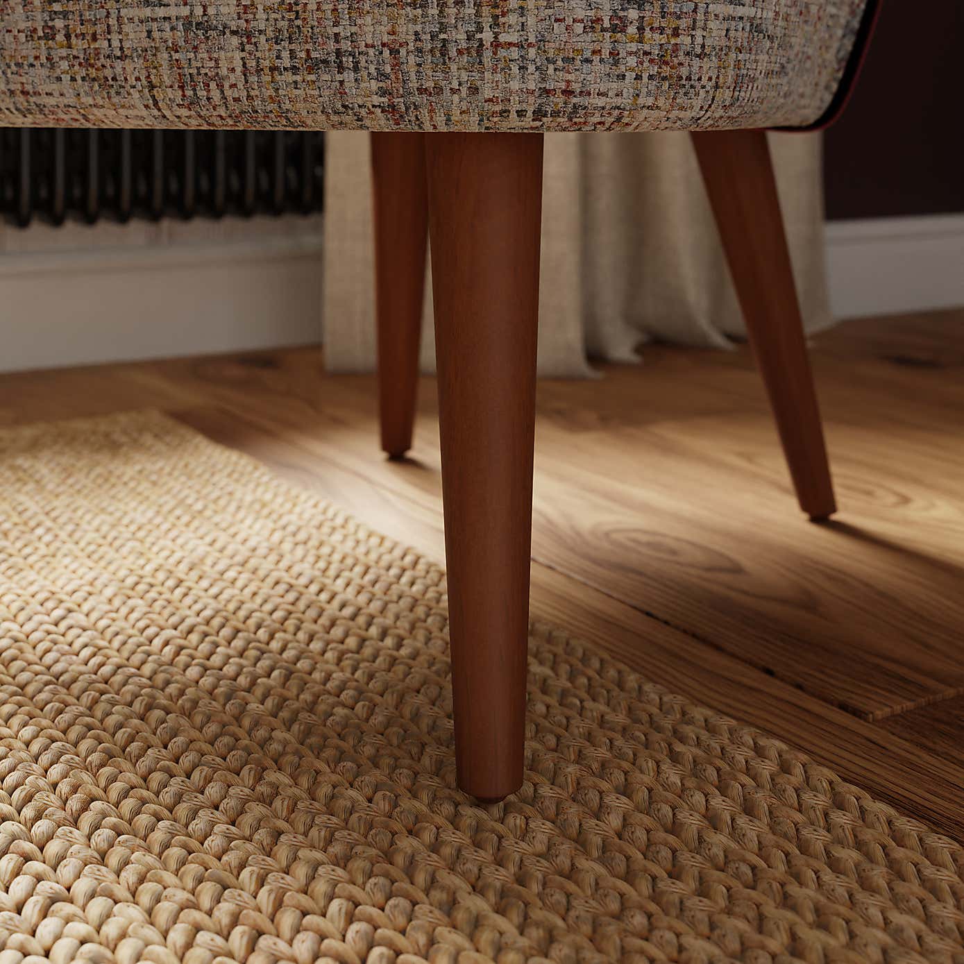 Elsie Multi Chenille Cocktail Chair