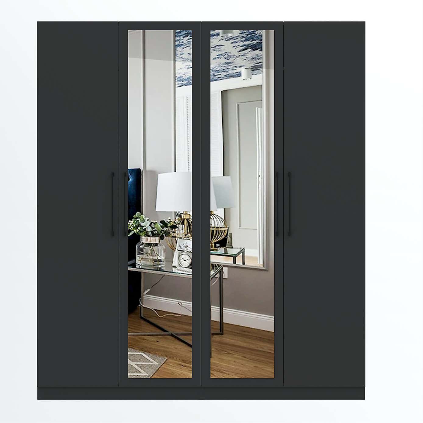 Foster 4 Door Wardrobe