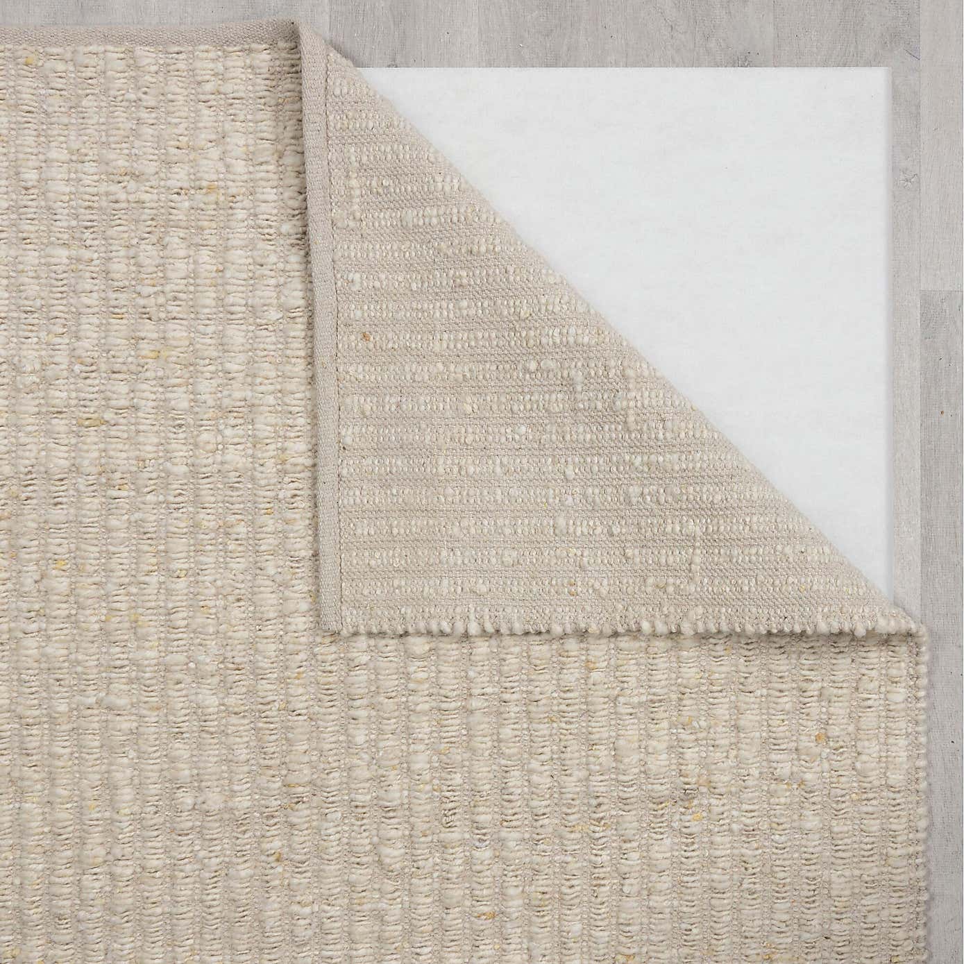 Ellis Boucle Striped Wool Rug
