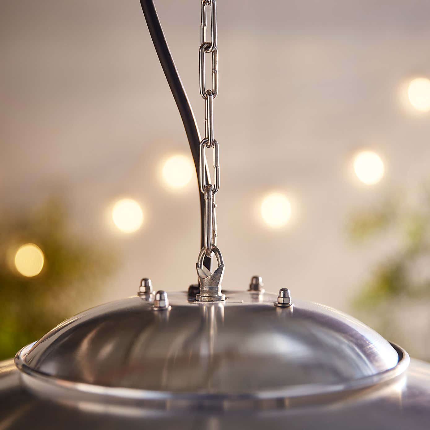 Tower Astro 1500W Hanging Patio Heater, Aluminium