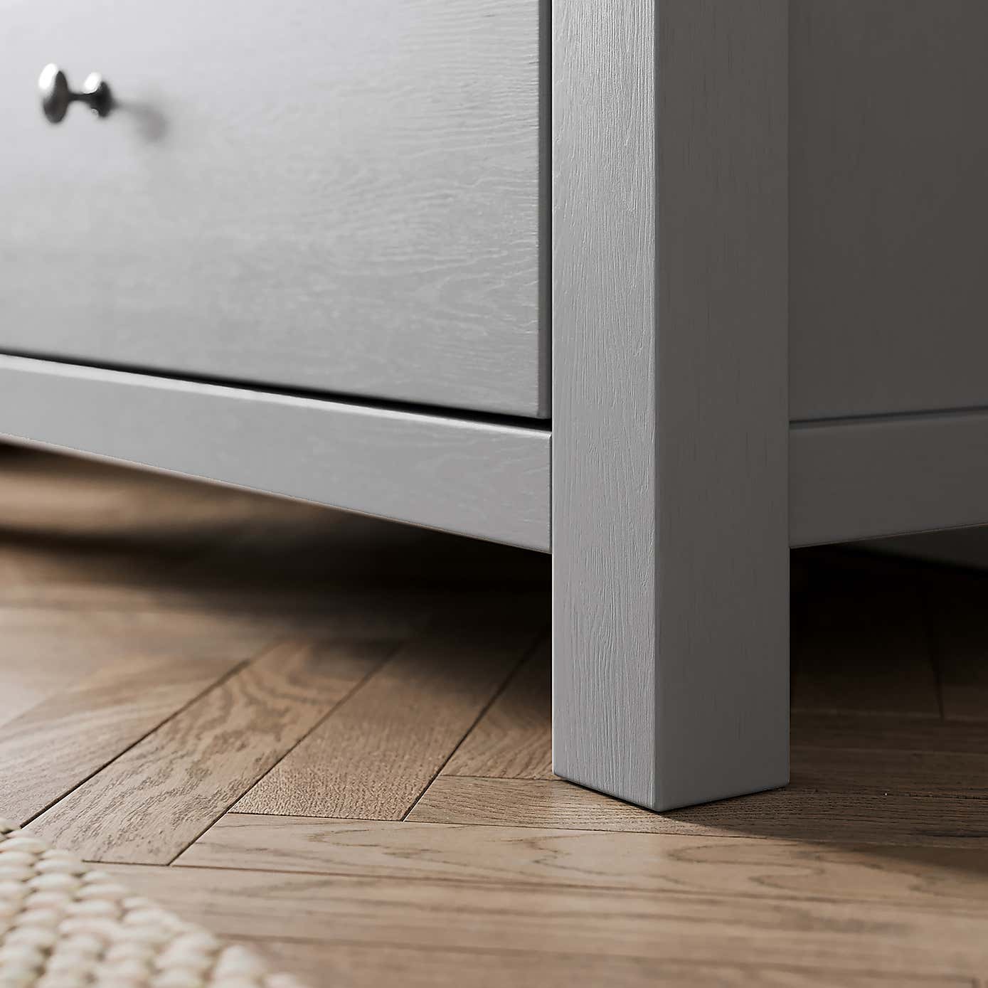 Olney 3 Drawer Chest Stone