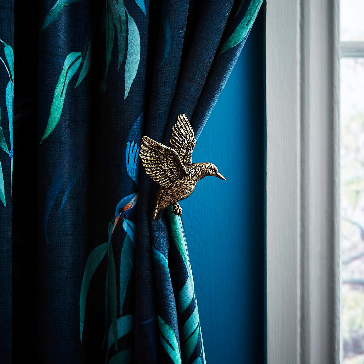 Kingfisher Curtain Holdbacks