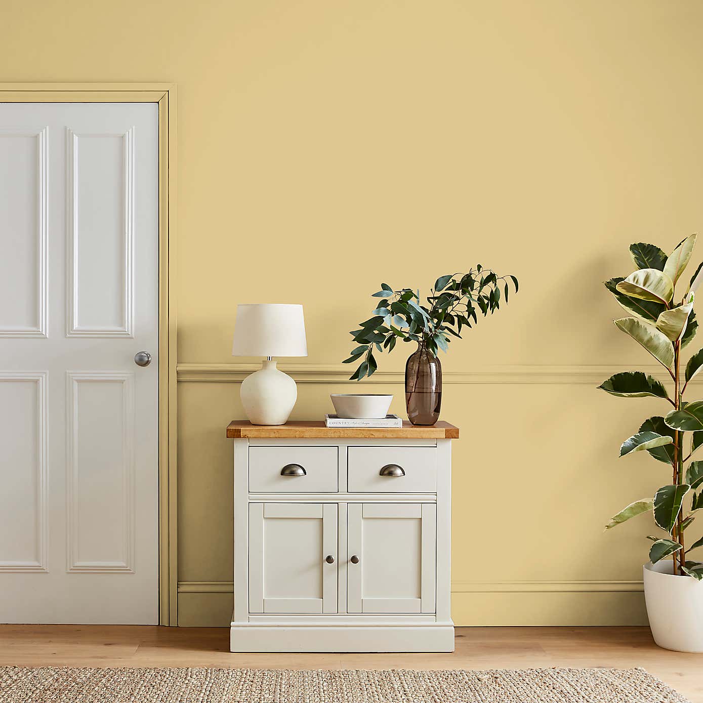 Dunelm Pale Honey Eggshell Paint