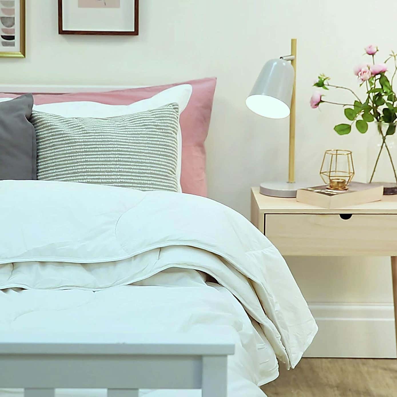 Snuggledown Retreat Hungarian Goose Down Duo 4.5 + 9 Tog All Seasons Duvet