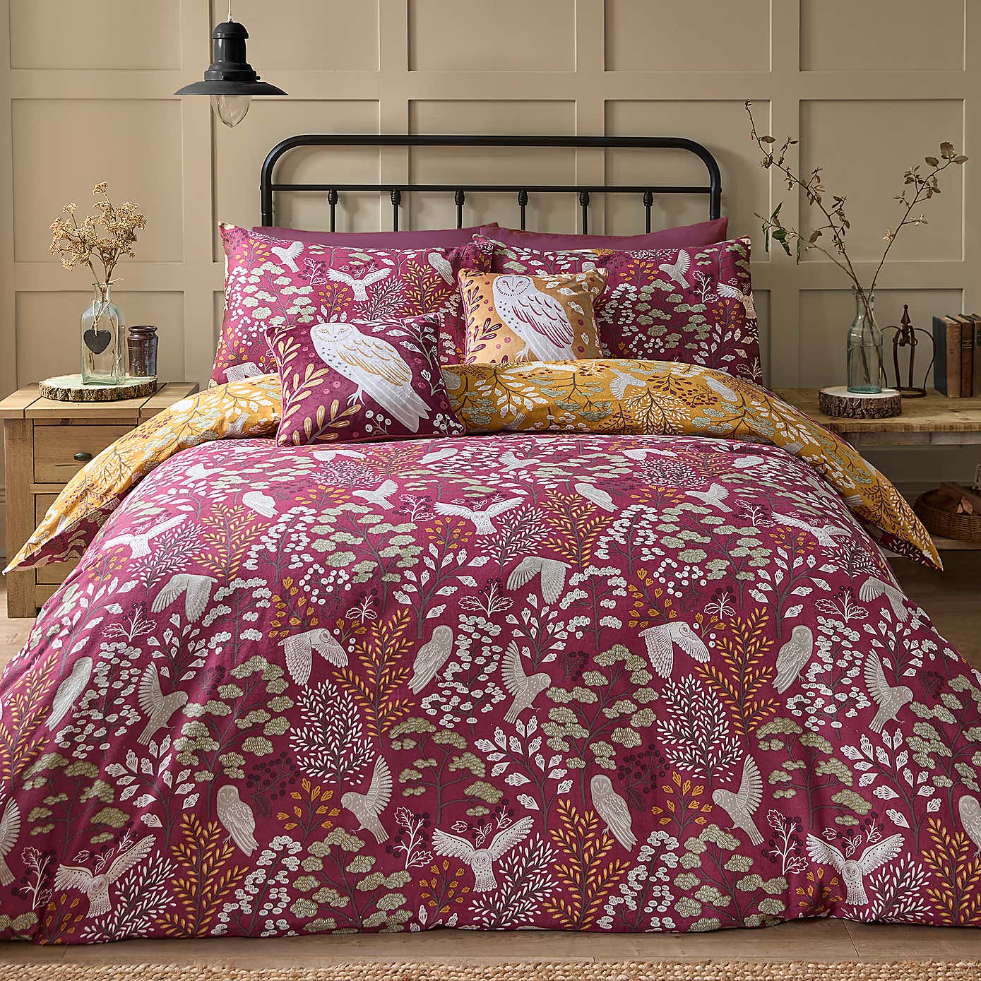 Enchanted 100% Cotton Duvet Cover & Pillowcase Set