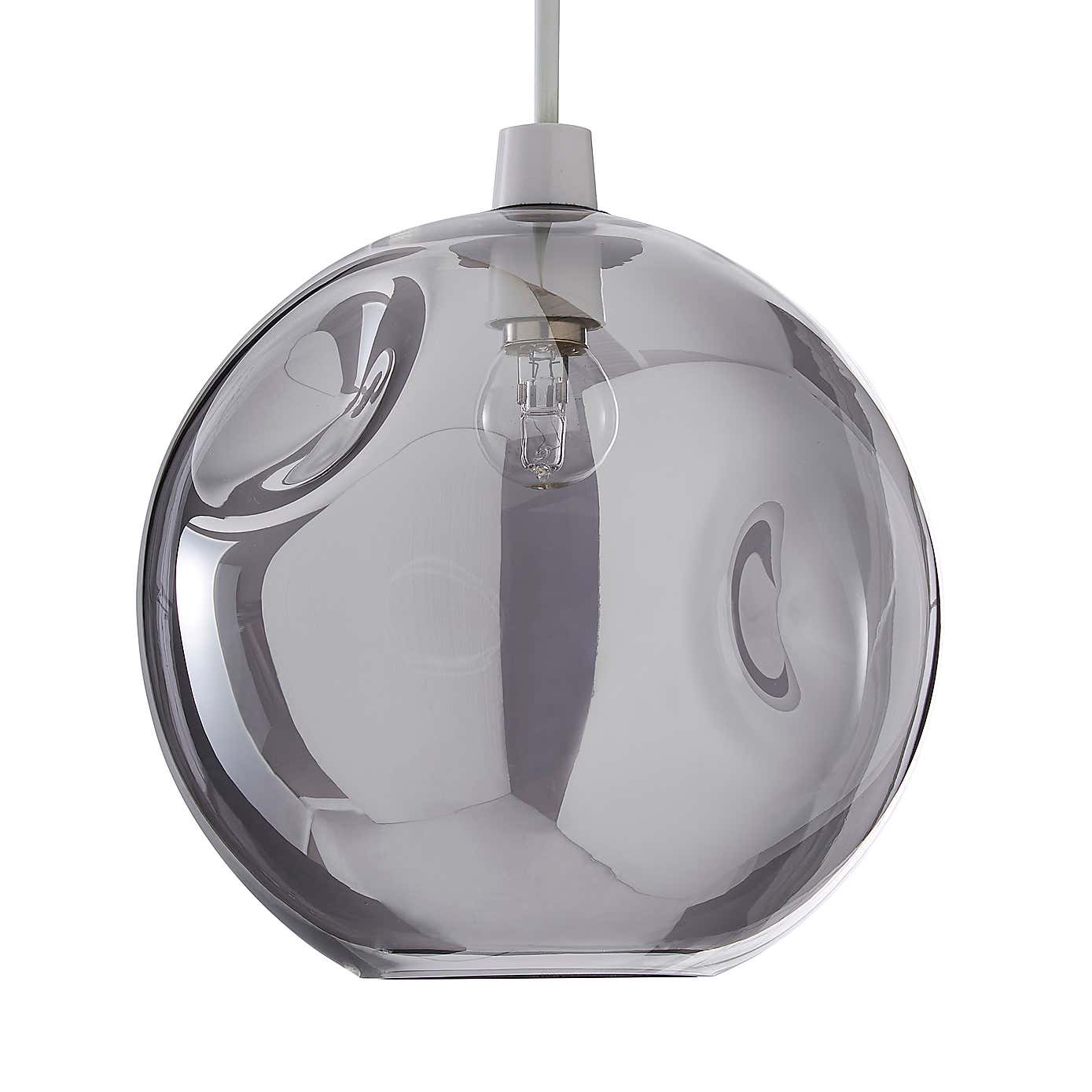 Alexis Glass Easy Fit Pendant Shade