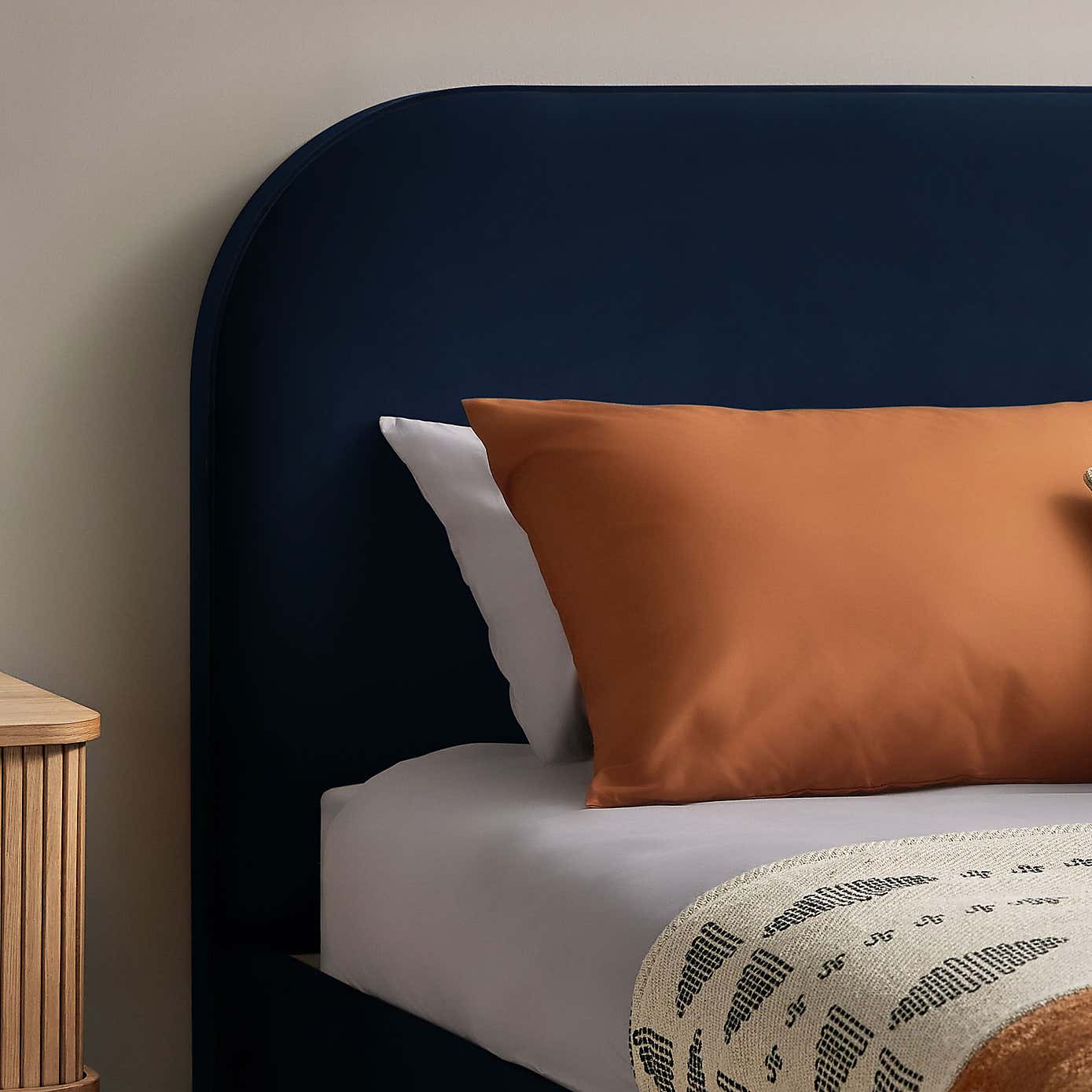 Silentnight Fara Bed Frame, Velvet