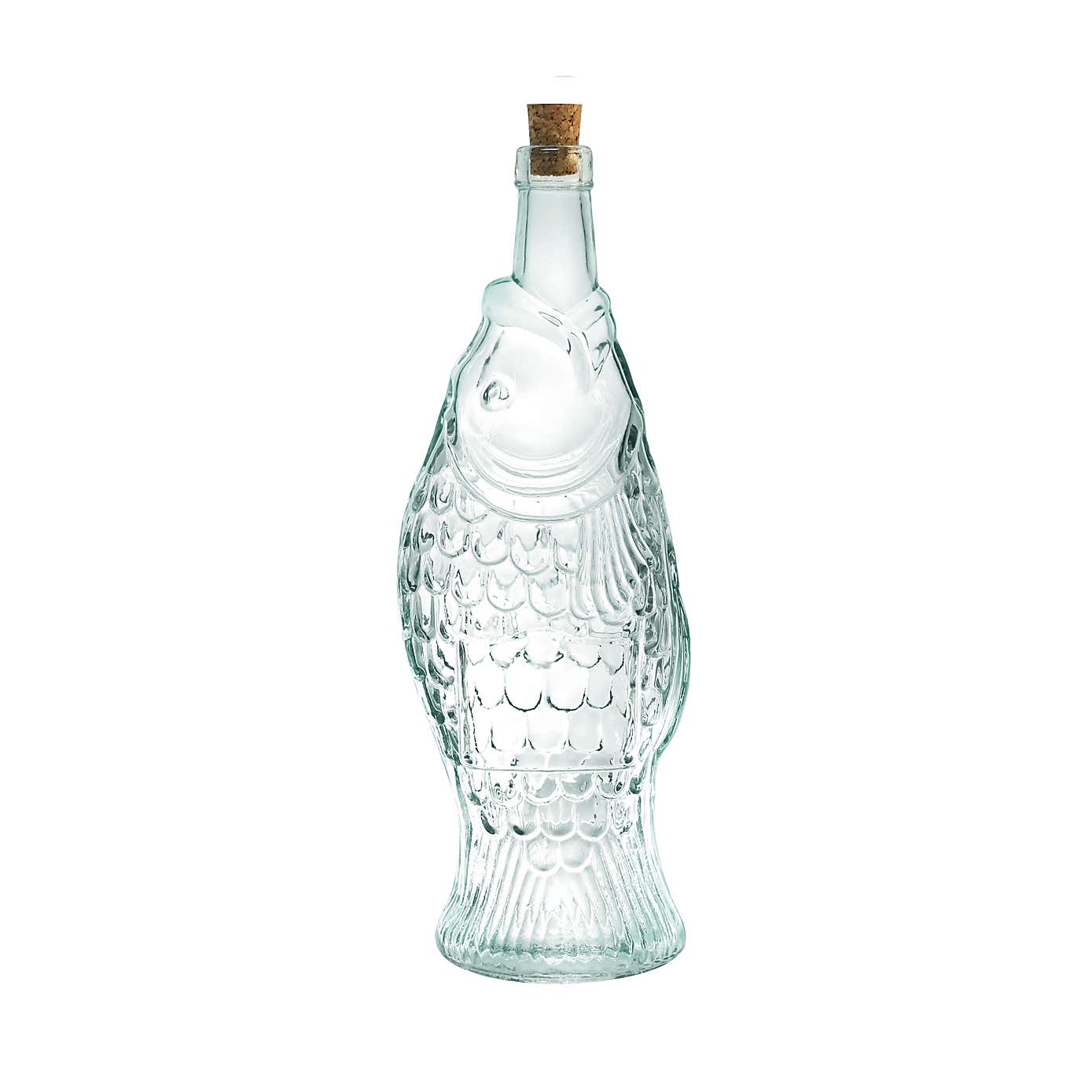 Recycled Glass Fish Carafe
