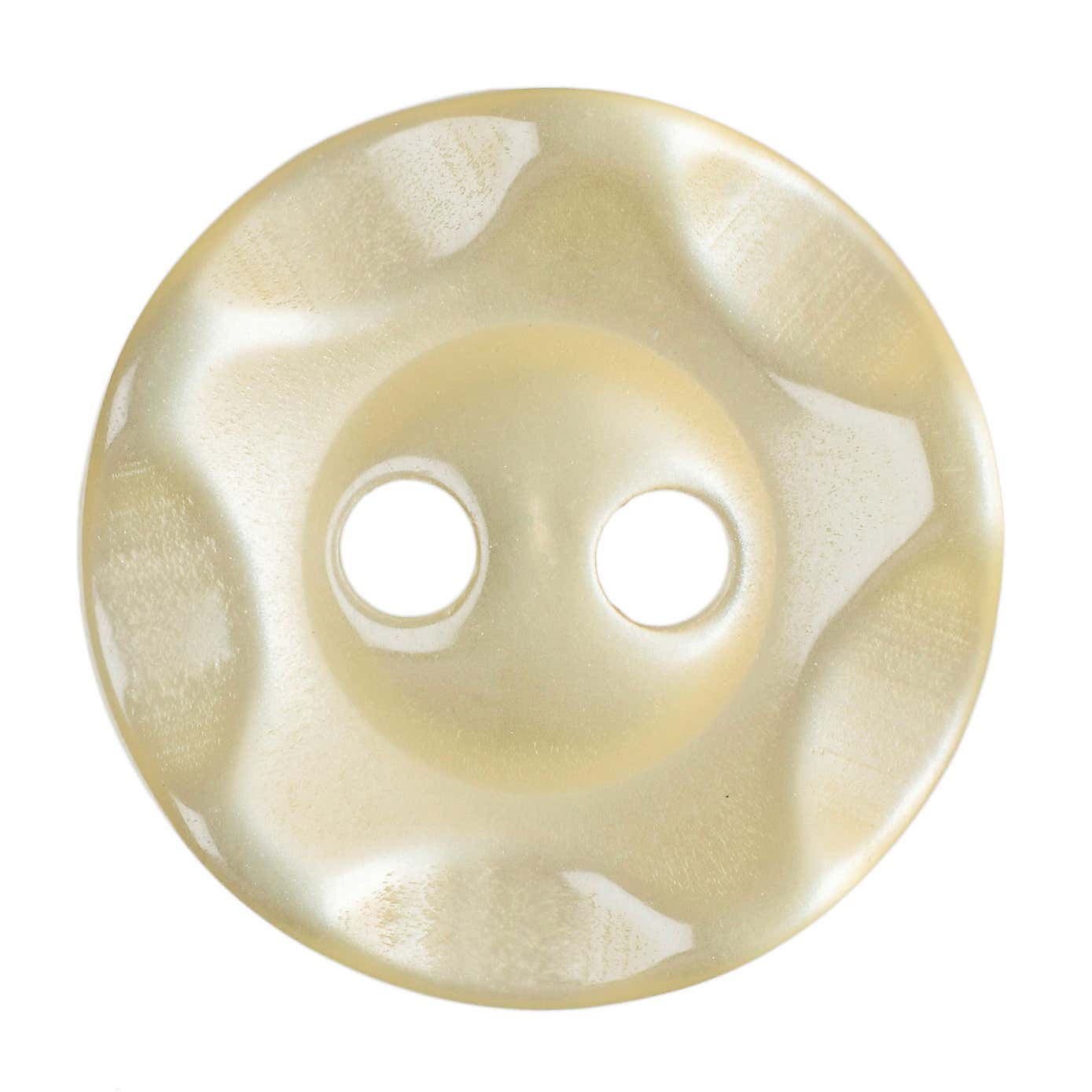 Pack of Six Yellow Buttons