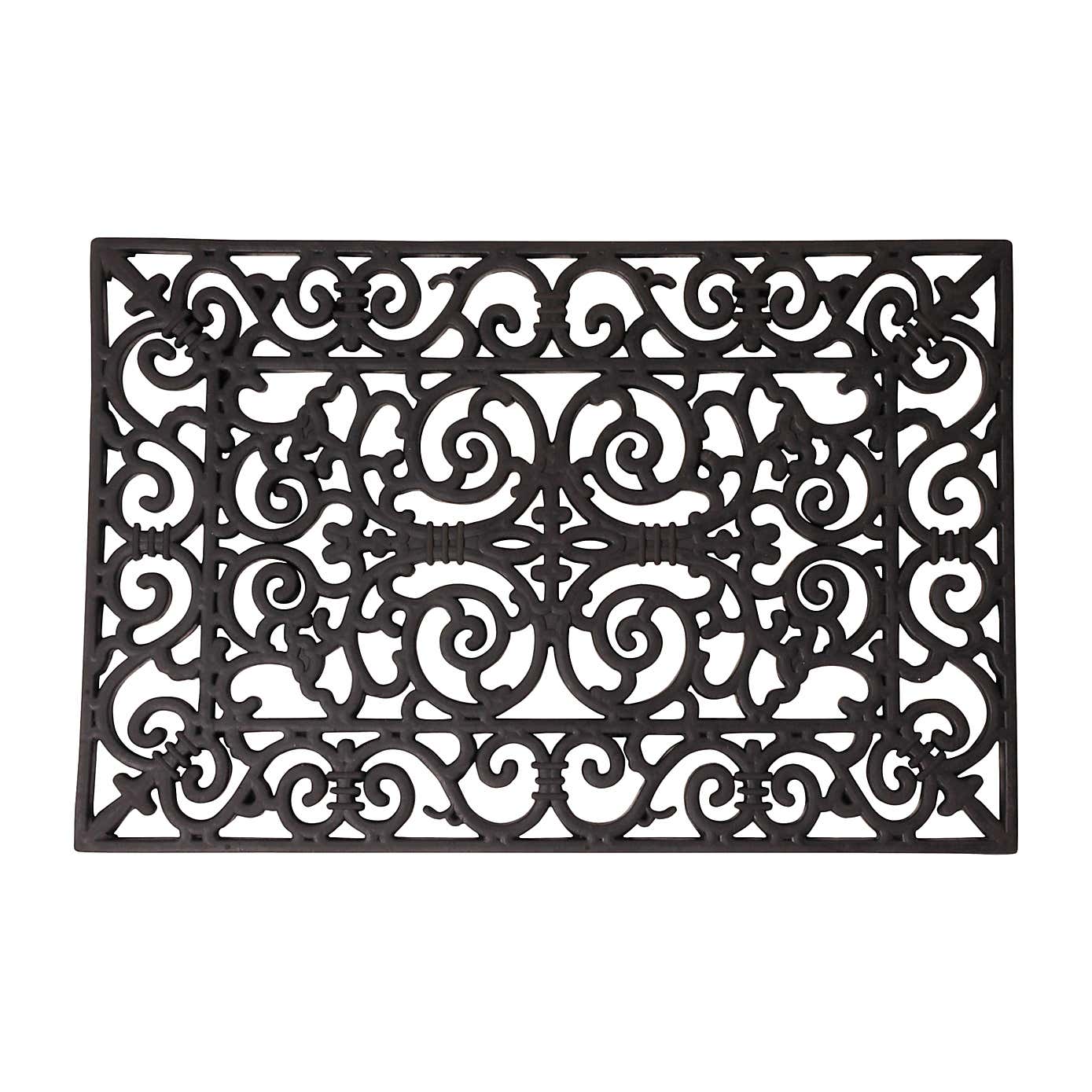 Esschert Design Rectangular Small Rubber Doormat