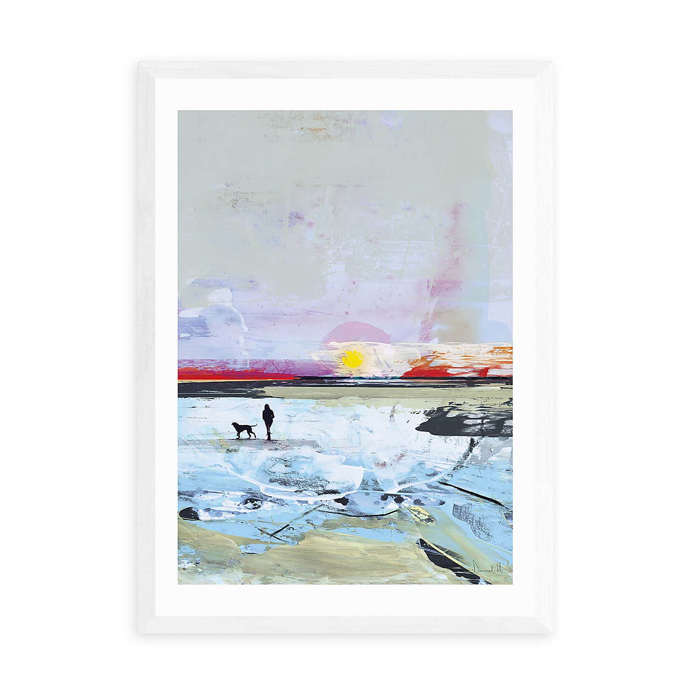 East End Prints Beach Walk Print