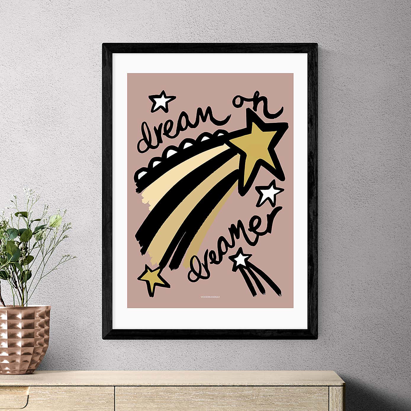 East End Prints Dream Pink by Wonder and Rah