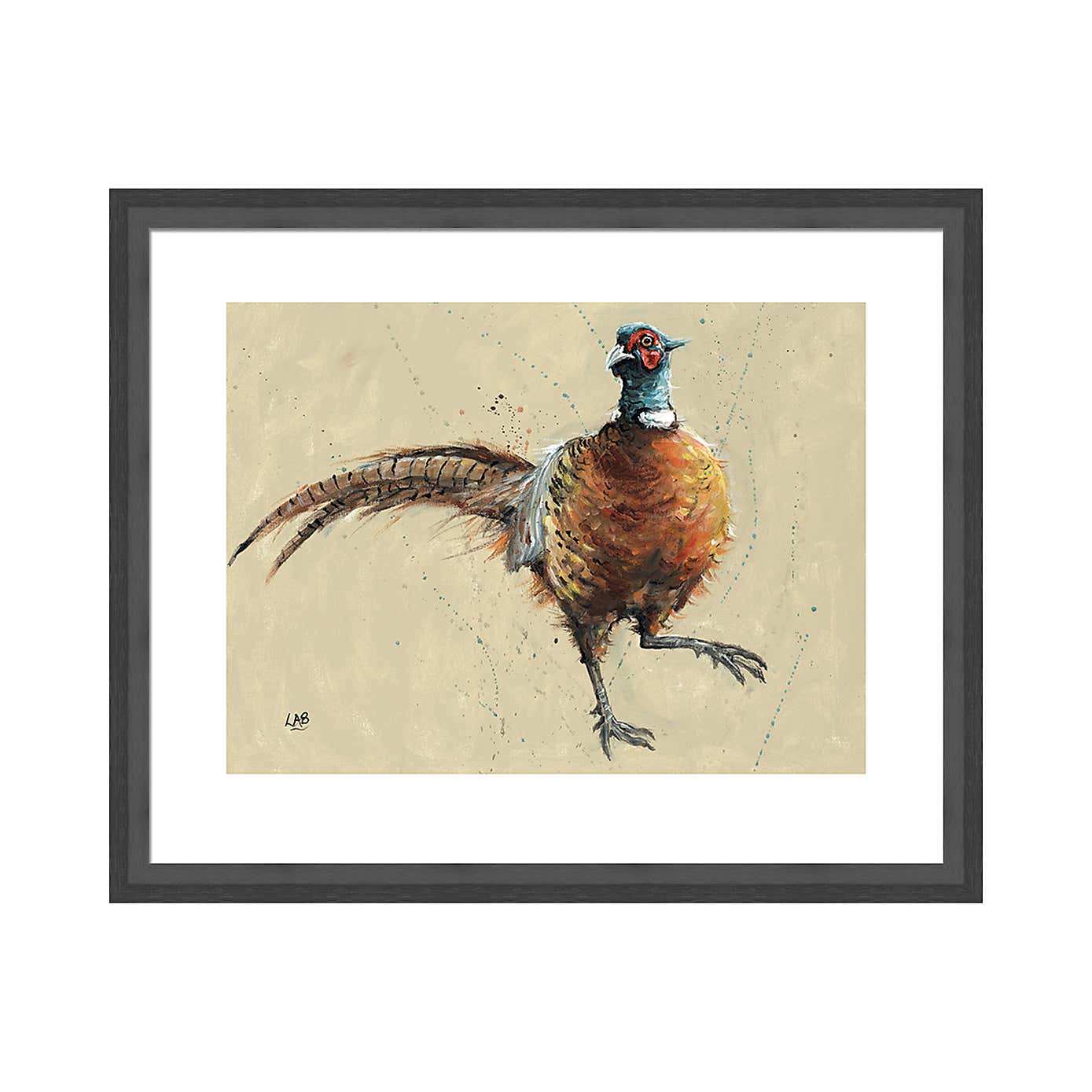 The Art Group Fowl Play Framed Print