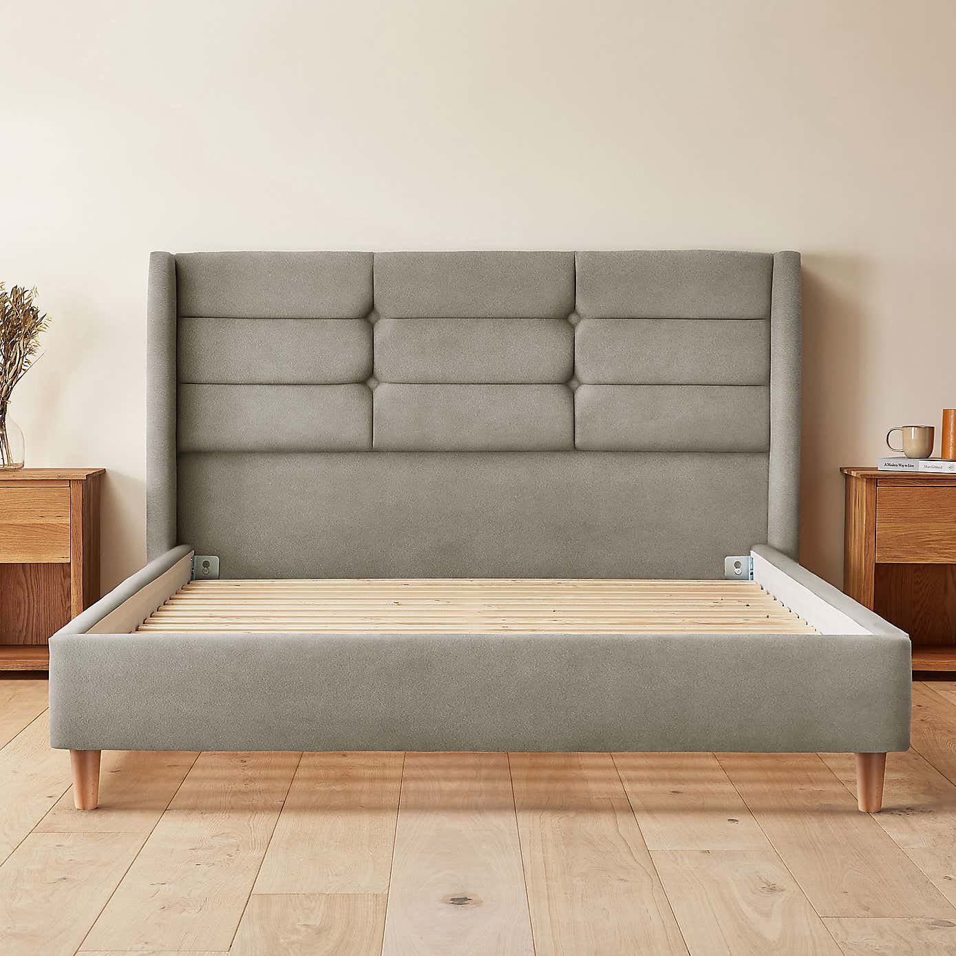 Silentnight Lilith Bed Frame, Velvet