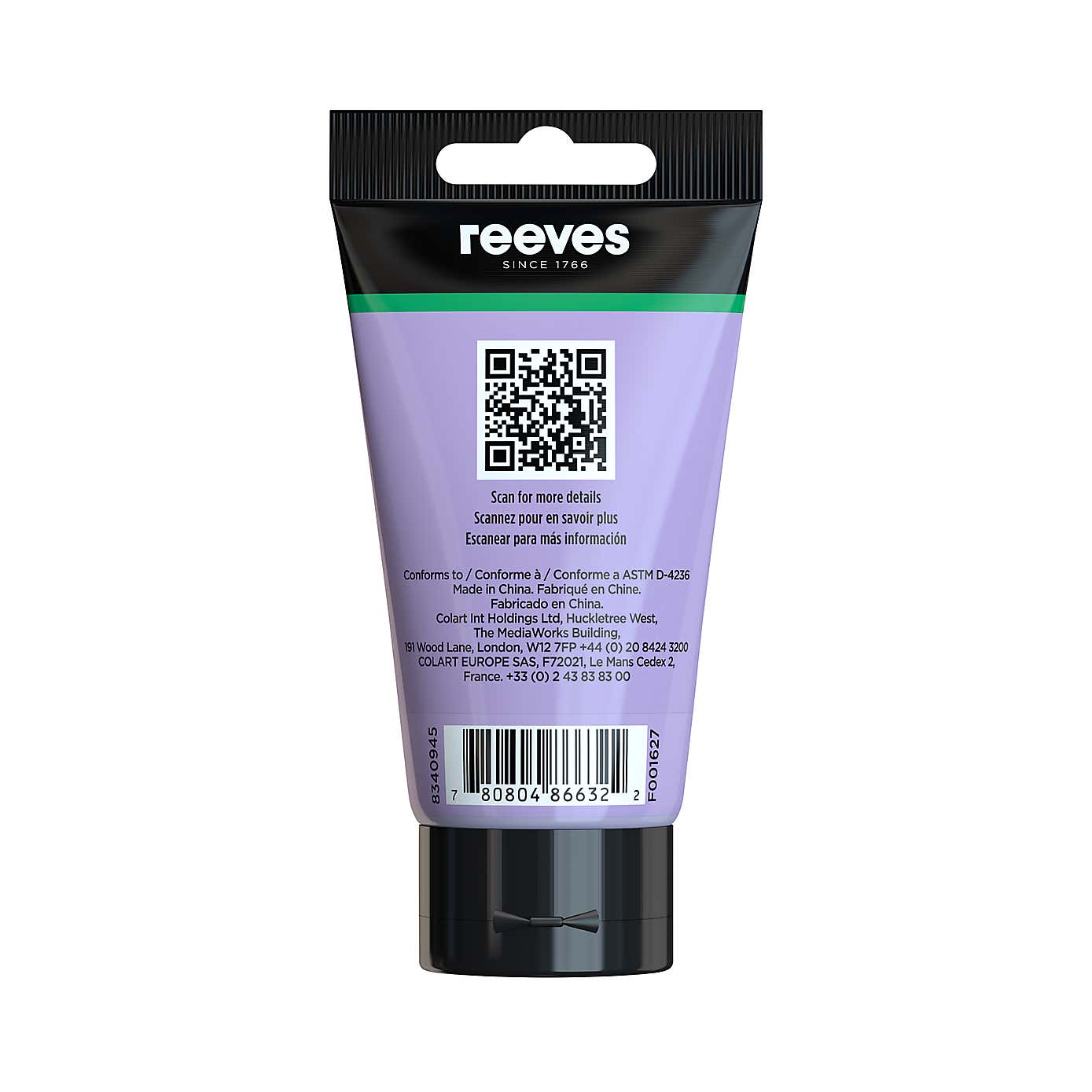 Reeves Acrylic Paint 75ml