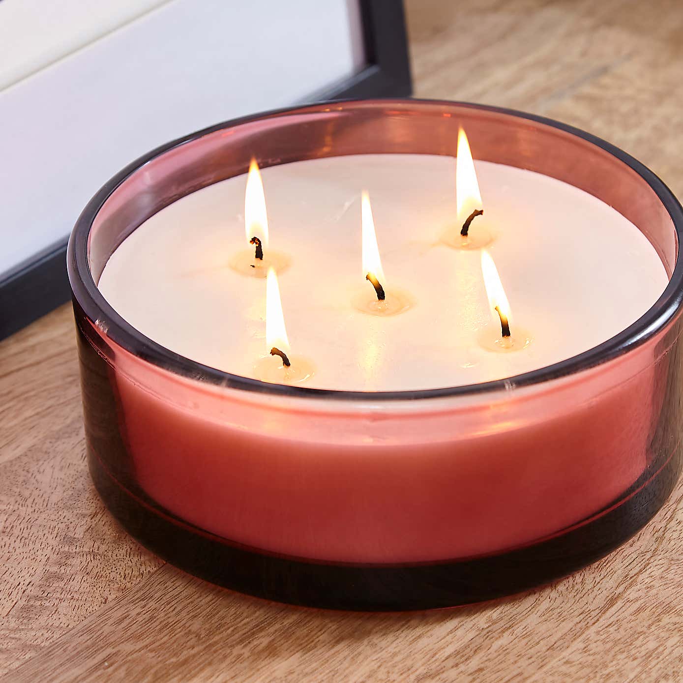 Sugared Raspberry Large Multi Wick Candle