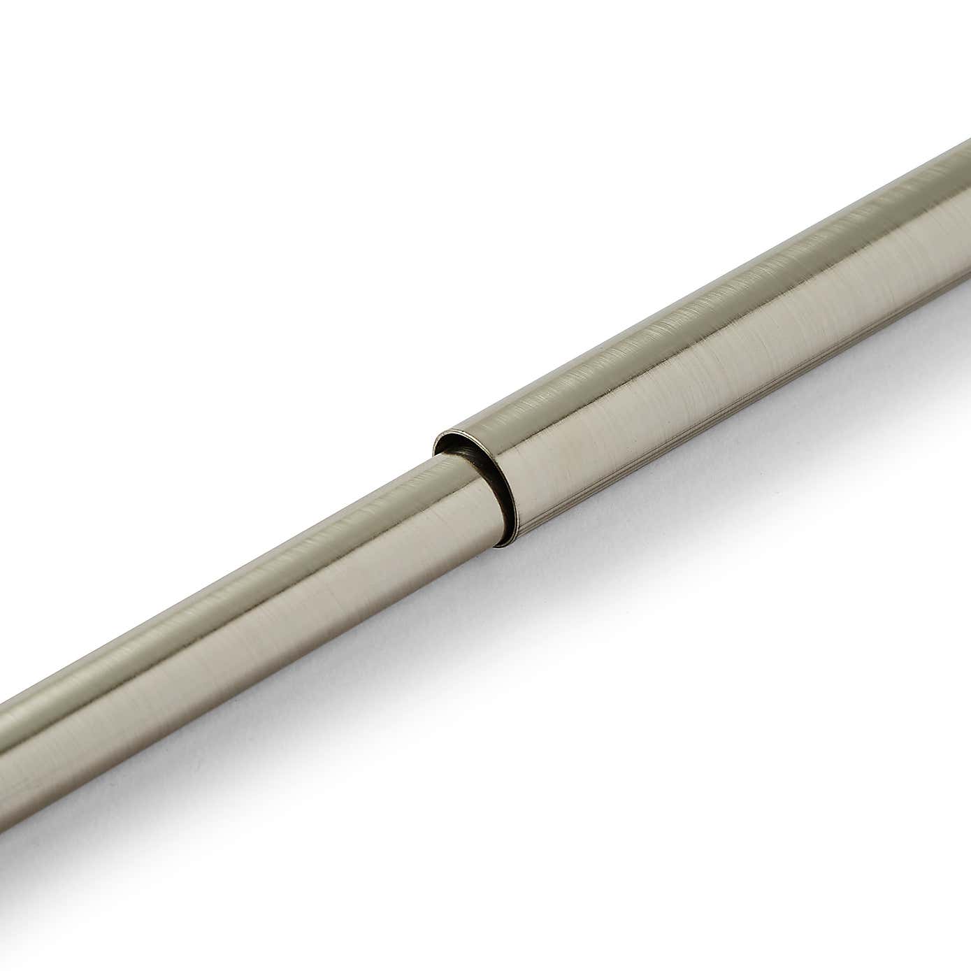 Globe Extendable Metal Eyelet Curtain Pole