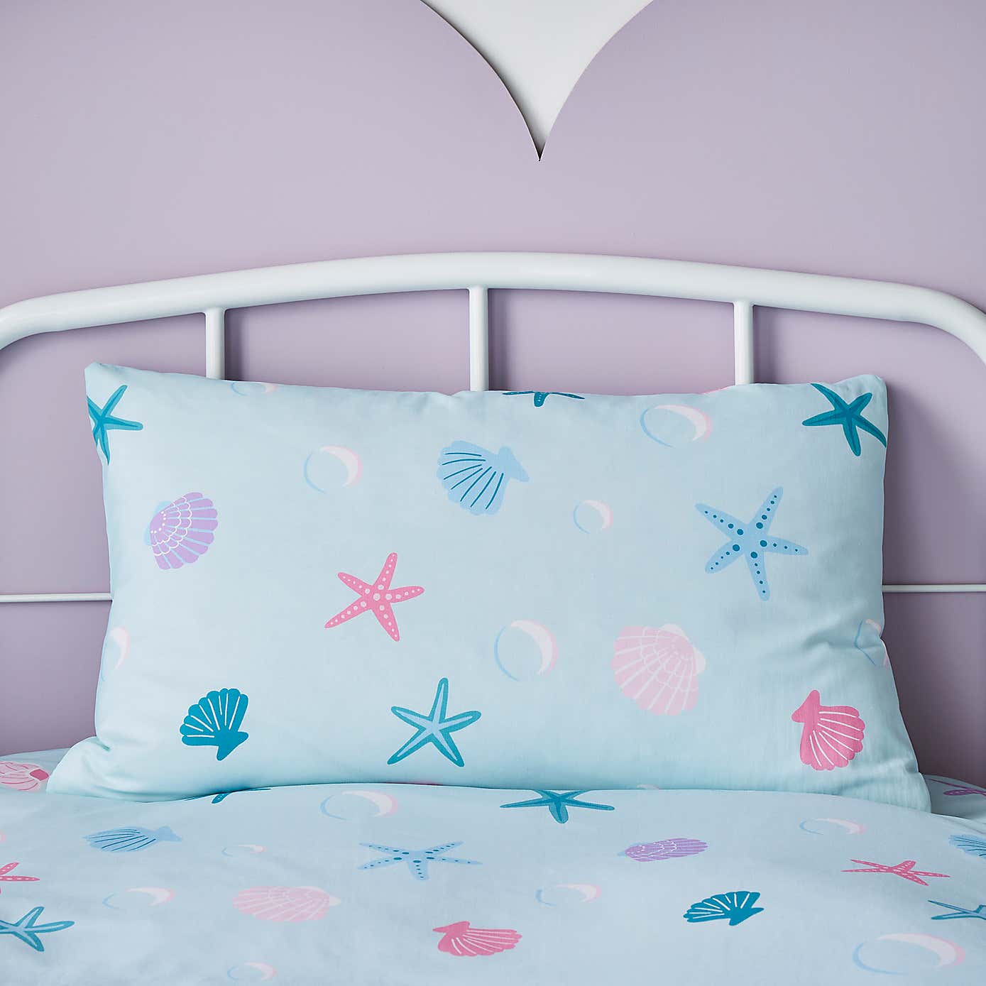 Magical Mermaid Reversible Duvet Cover and Pillowcase Set
