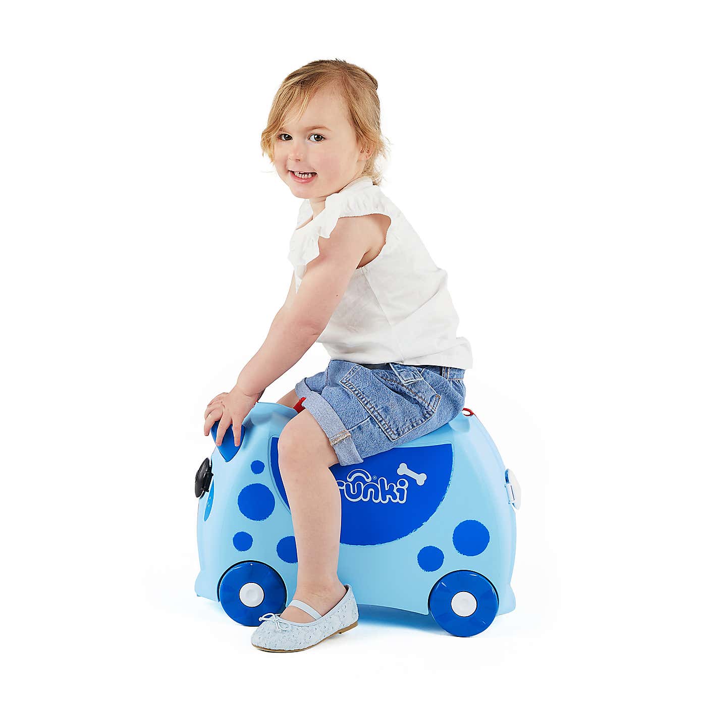 Trunki Dougie the Dog Ride On Suitcase