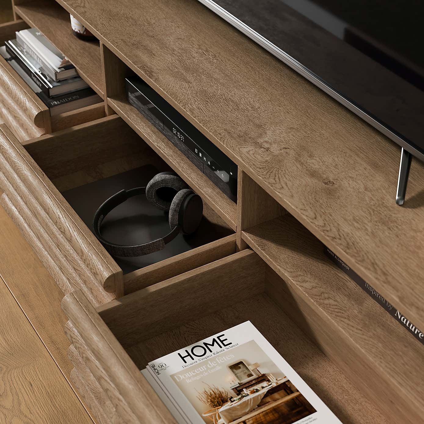 Dax Wide TV Stand for TVs up to 60"