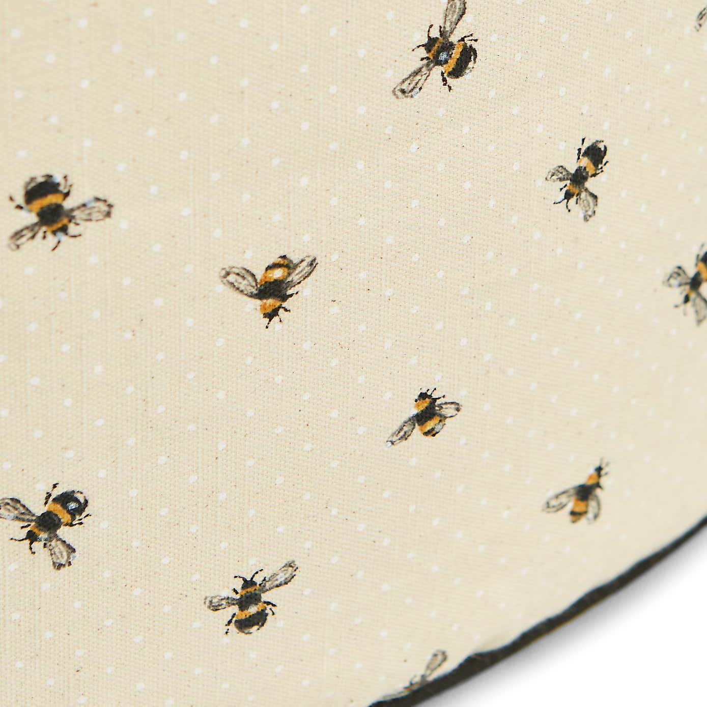 Bees Pouffe Natural