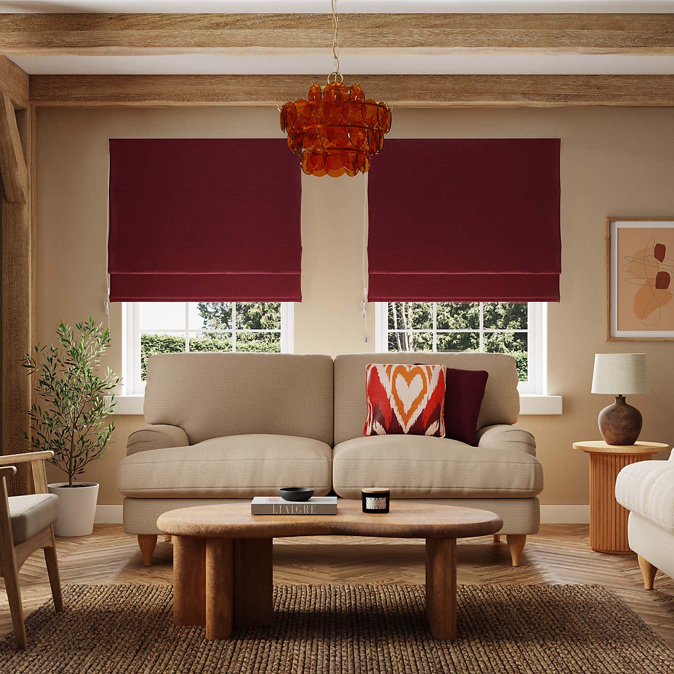Luna Blackout Roman Blind