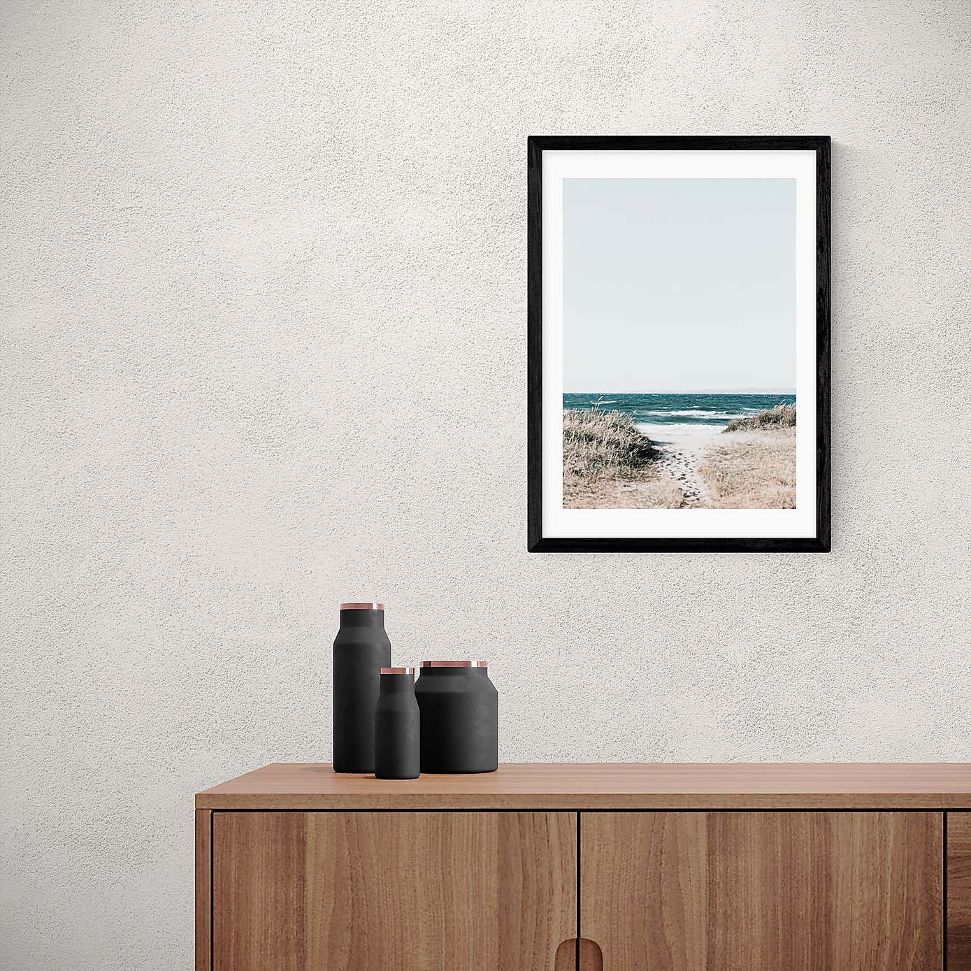 East End Prints Sea View Print