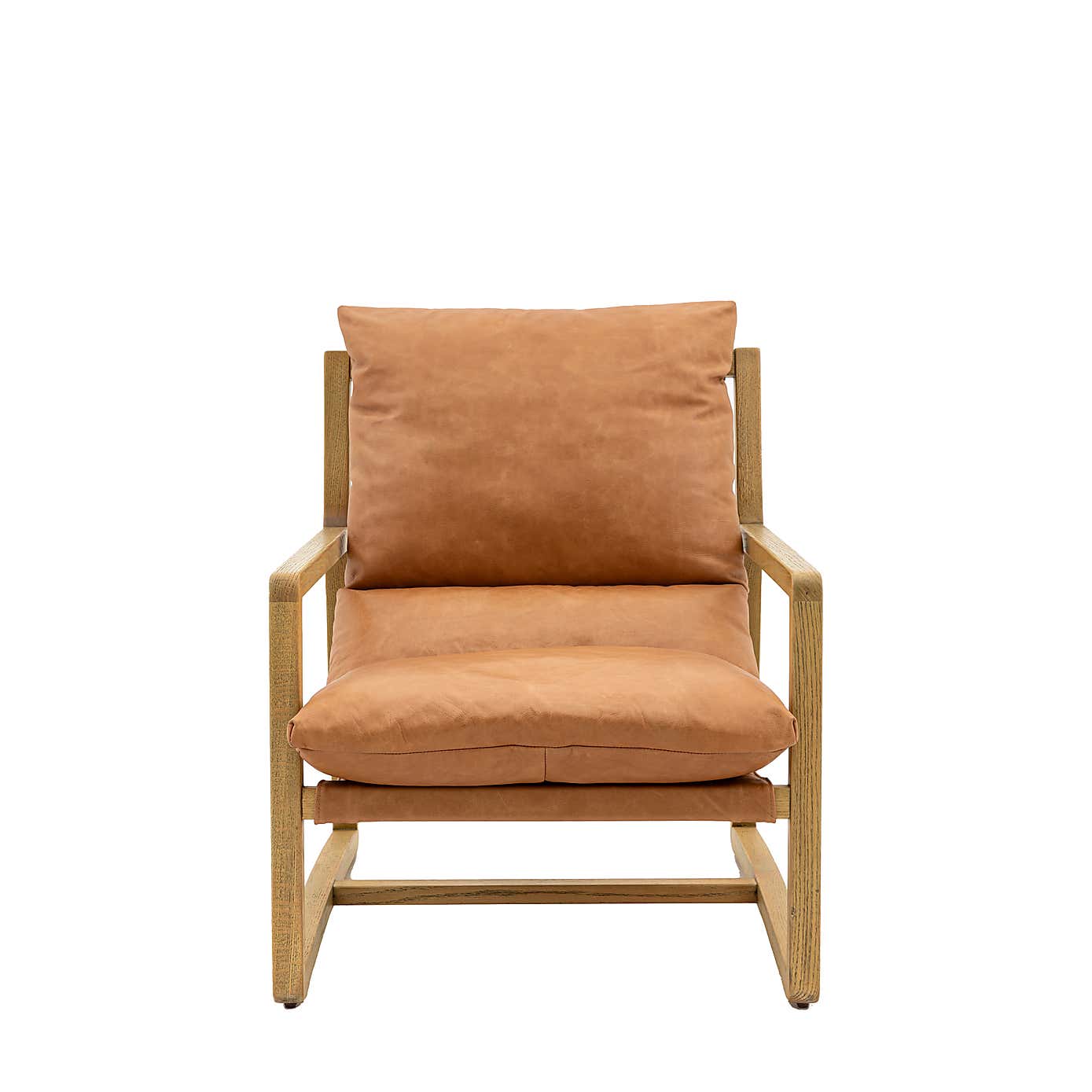 Davis Lounge Chair, Leather