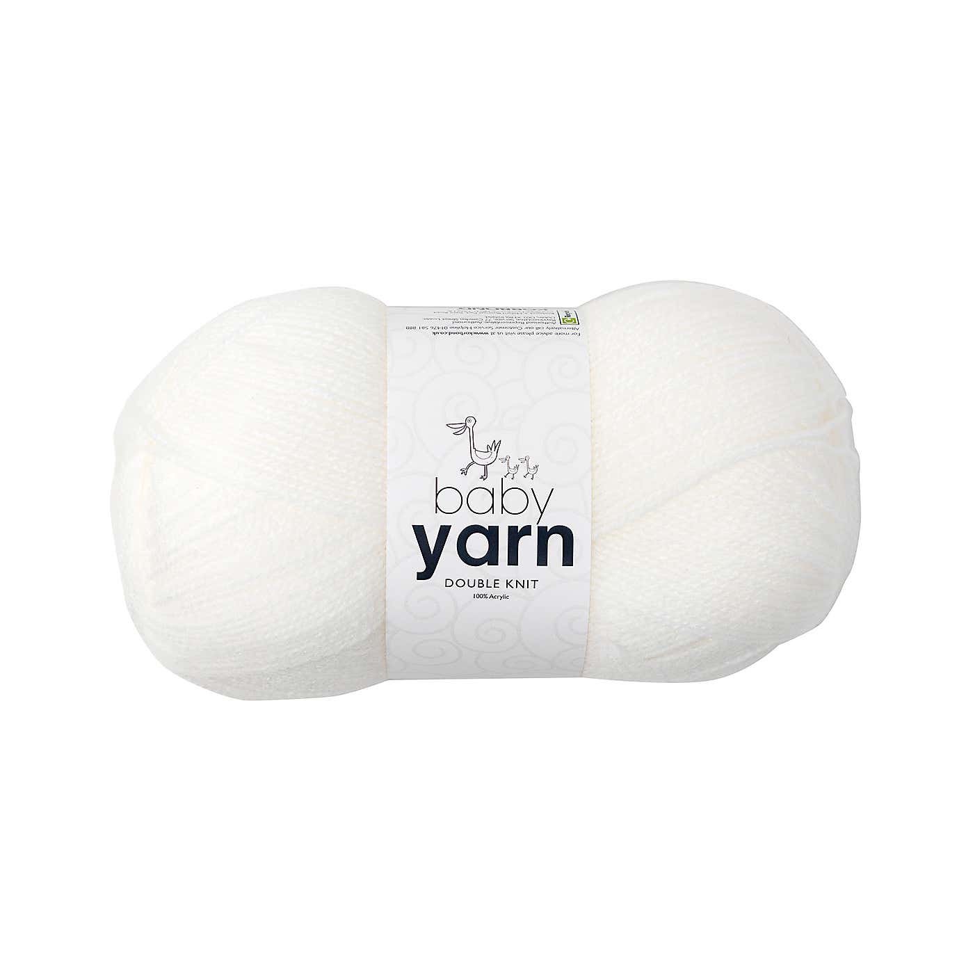 Pack of 10 DK Baby Yarn 100g Balls