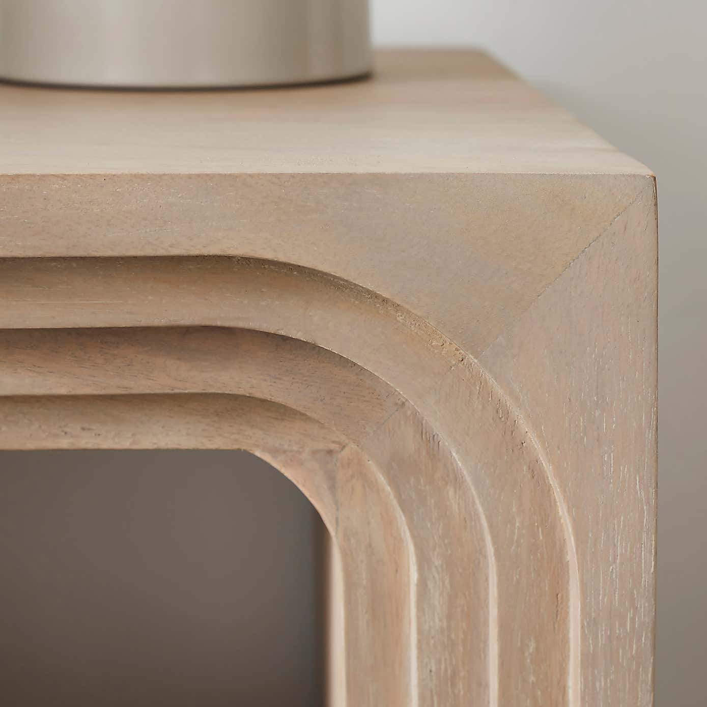 Romy Bedside Table, Mango Wood