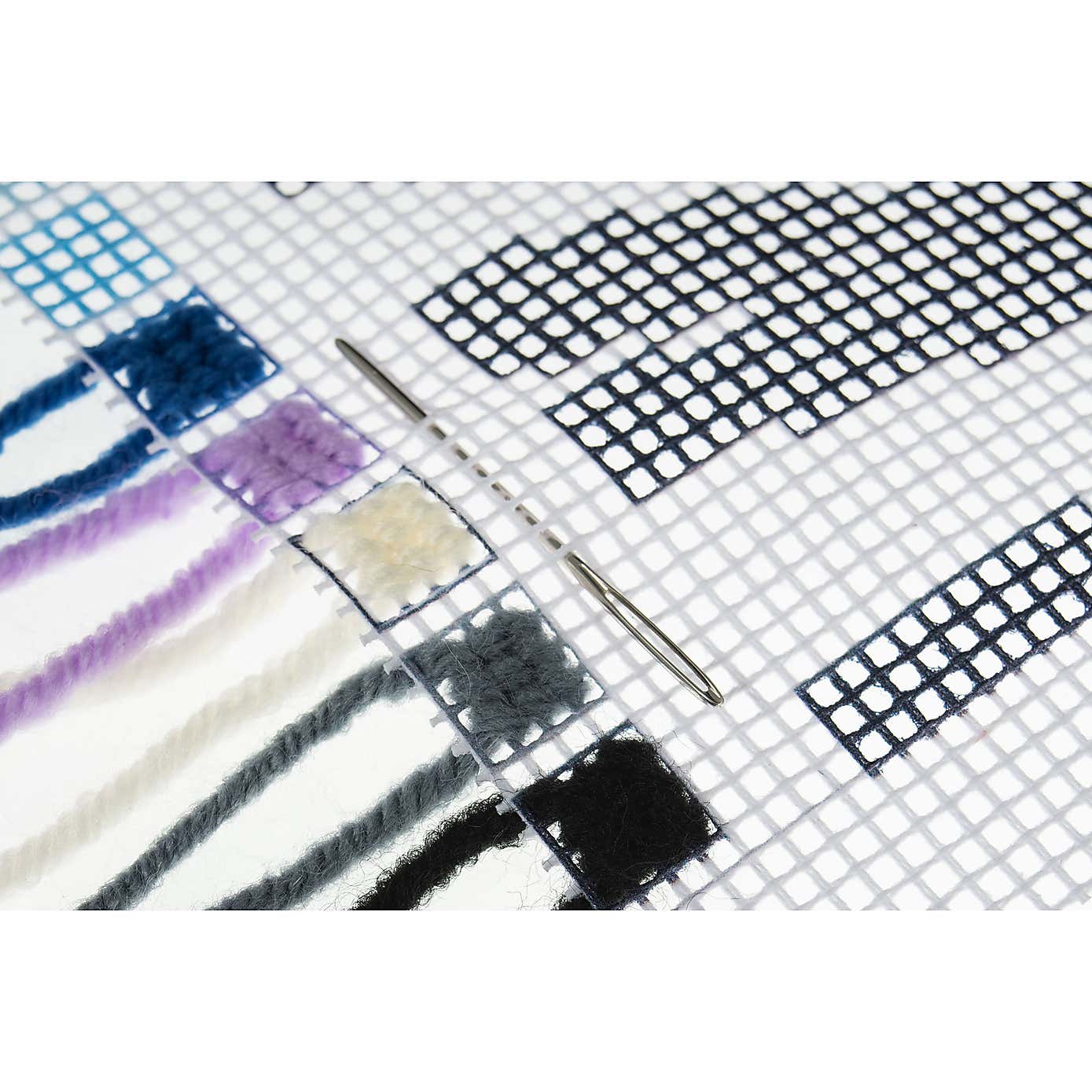 Tapestry Kit Cushion Zebra